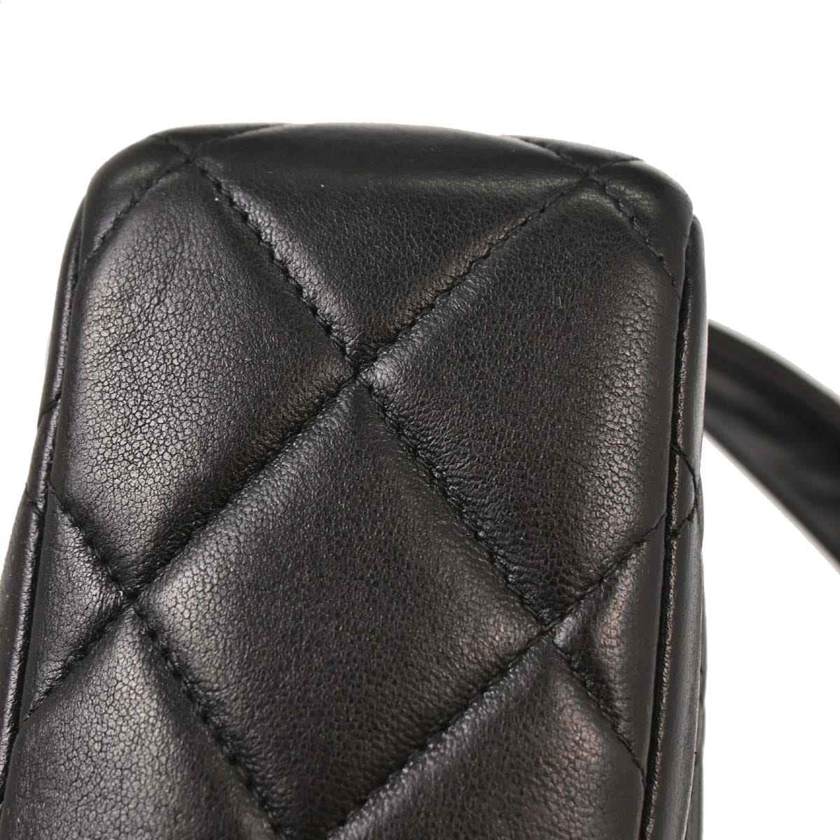 Chanel 1994 - 1996 Black Lambskin Handbag
