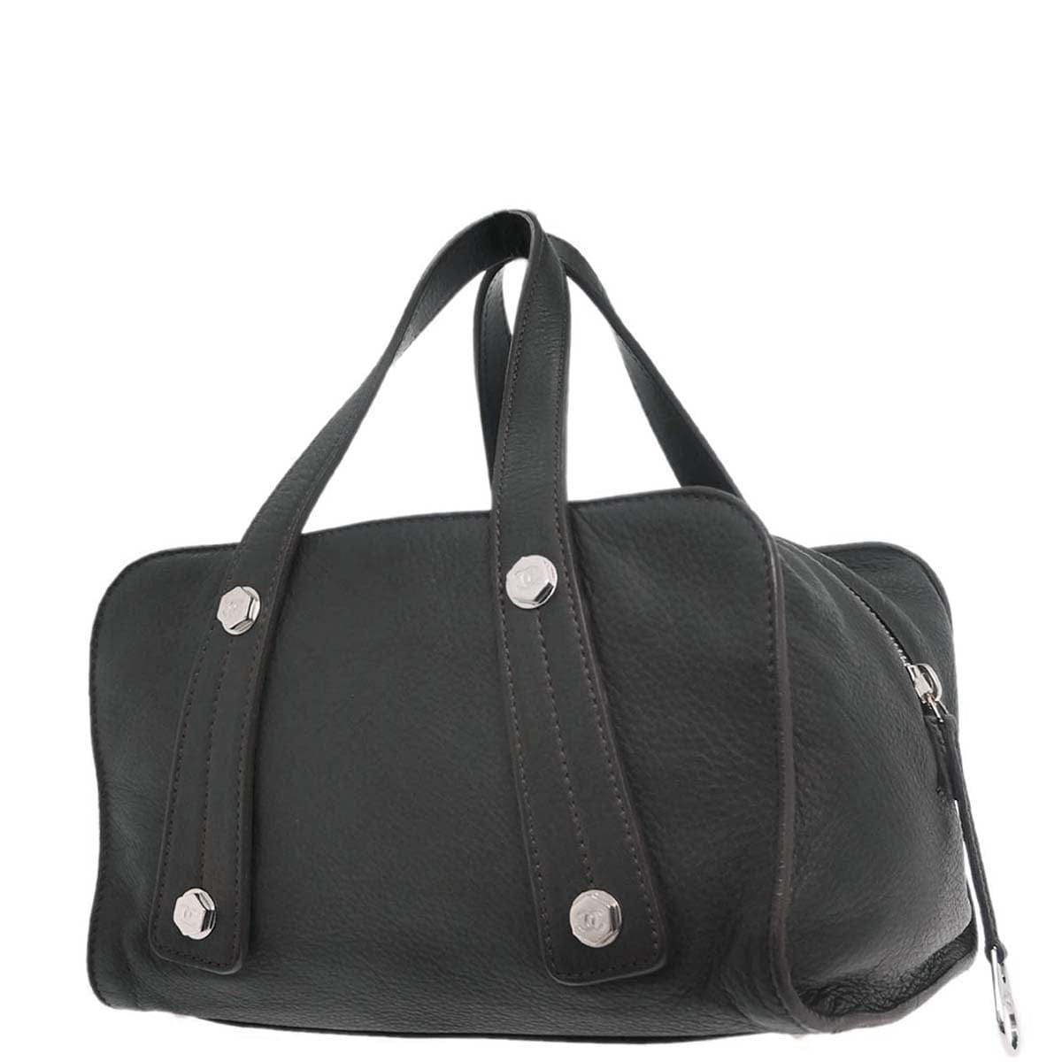Chanel 2005 - 2006 Dark Brown Calfskin Handbag