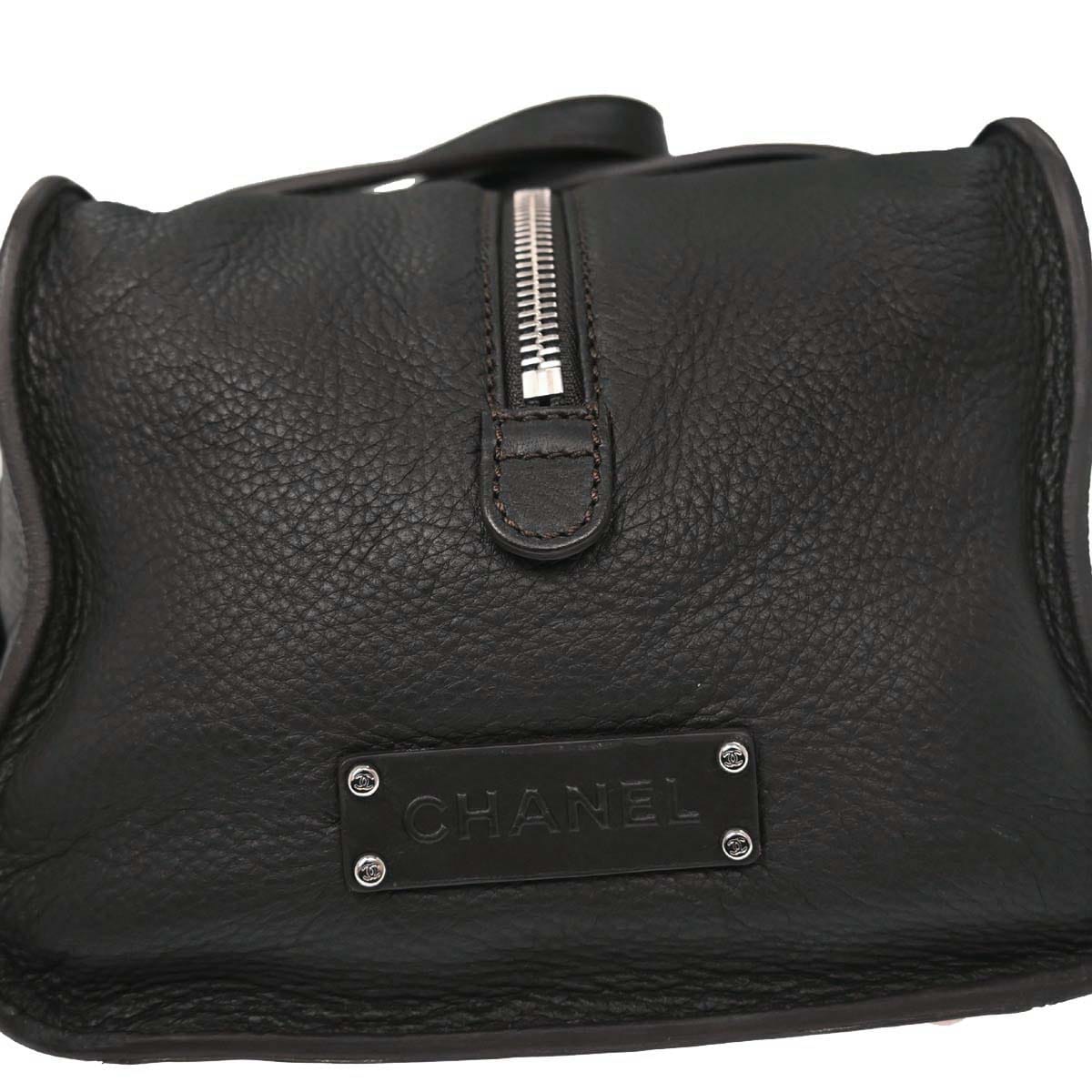 Chanel 2005 - 2006 Dark Brown Calfskin Handbag