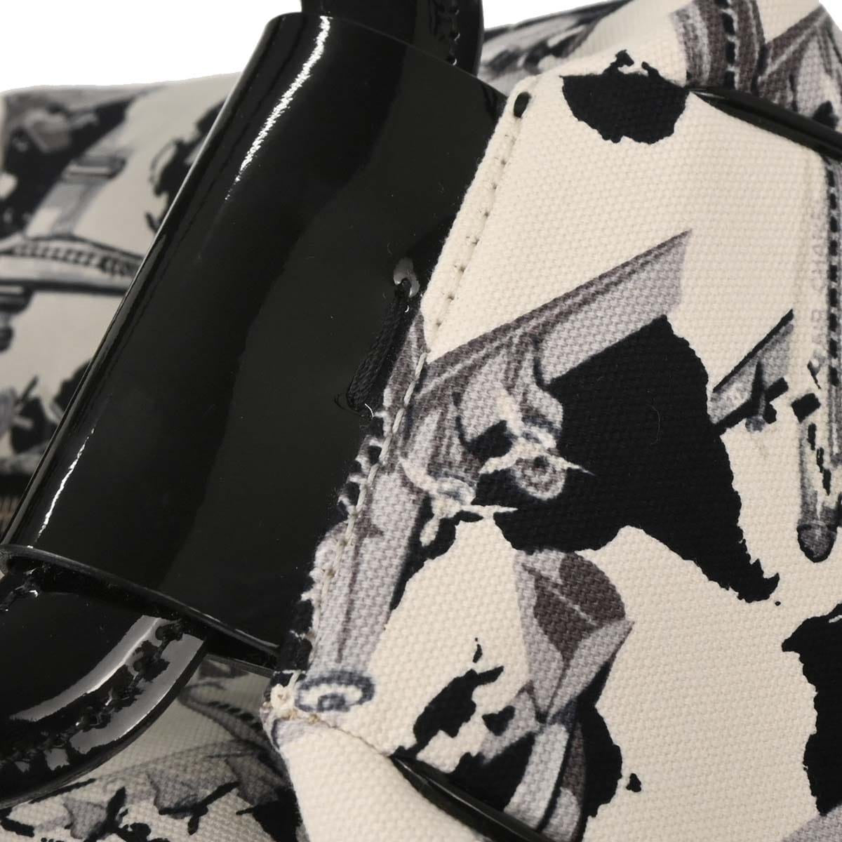 Chanel 2005 - 2006 White Canvas Handbag