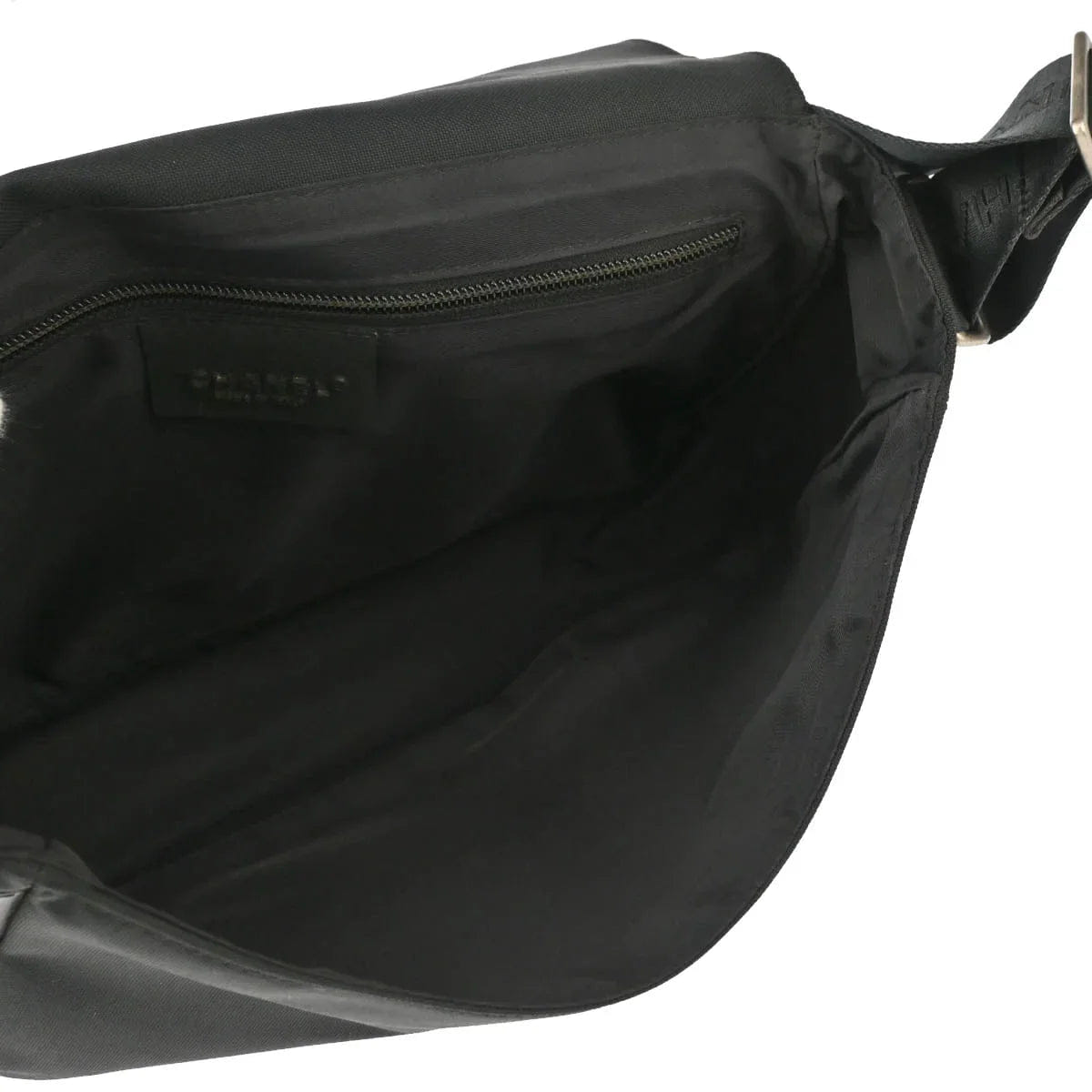 Chanel 2004 - 2005 Black Felt Nylon Sport Line 2way Shoulder Handbag