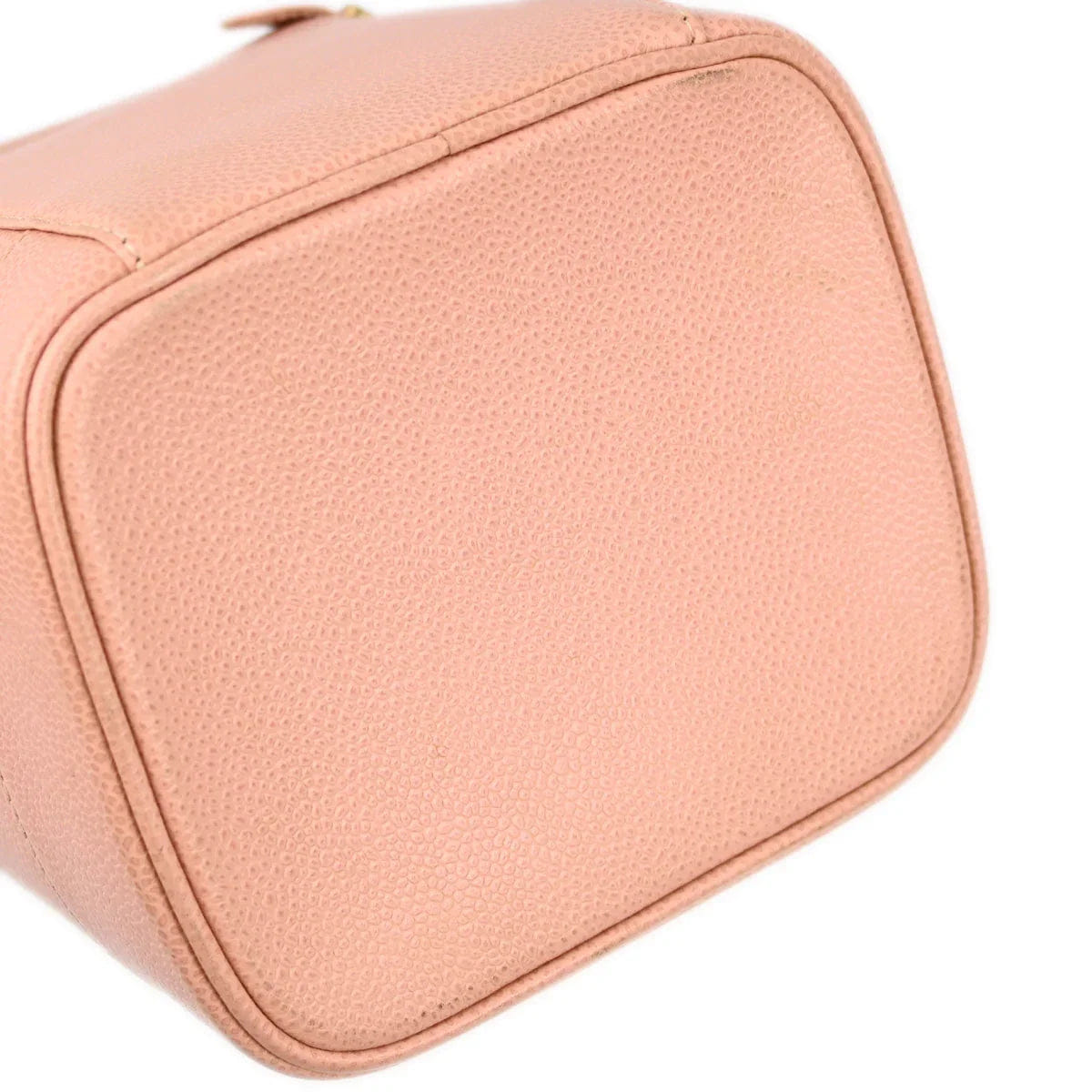 Chanel 2003 - 2004 Pink Caviar Timeless Vanity Handbag