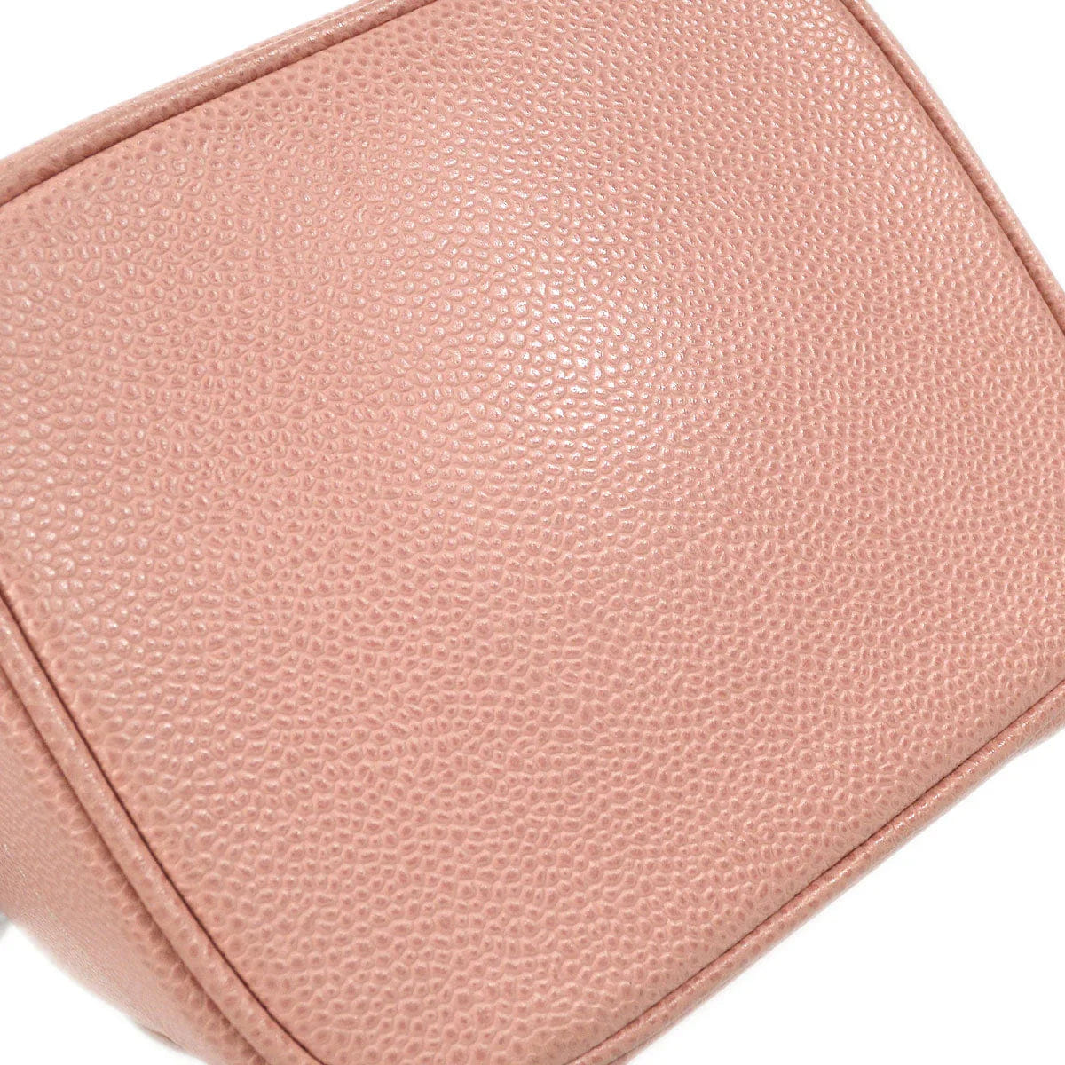 Chanel 2003 - 2004 Timeless Vanity Handbag Pink Caviar