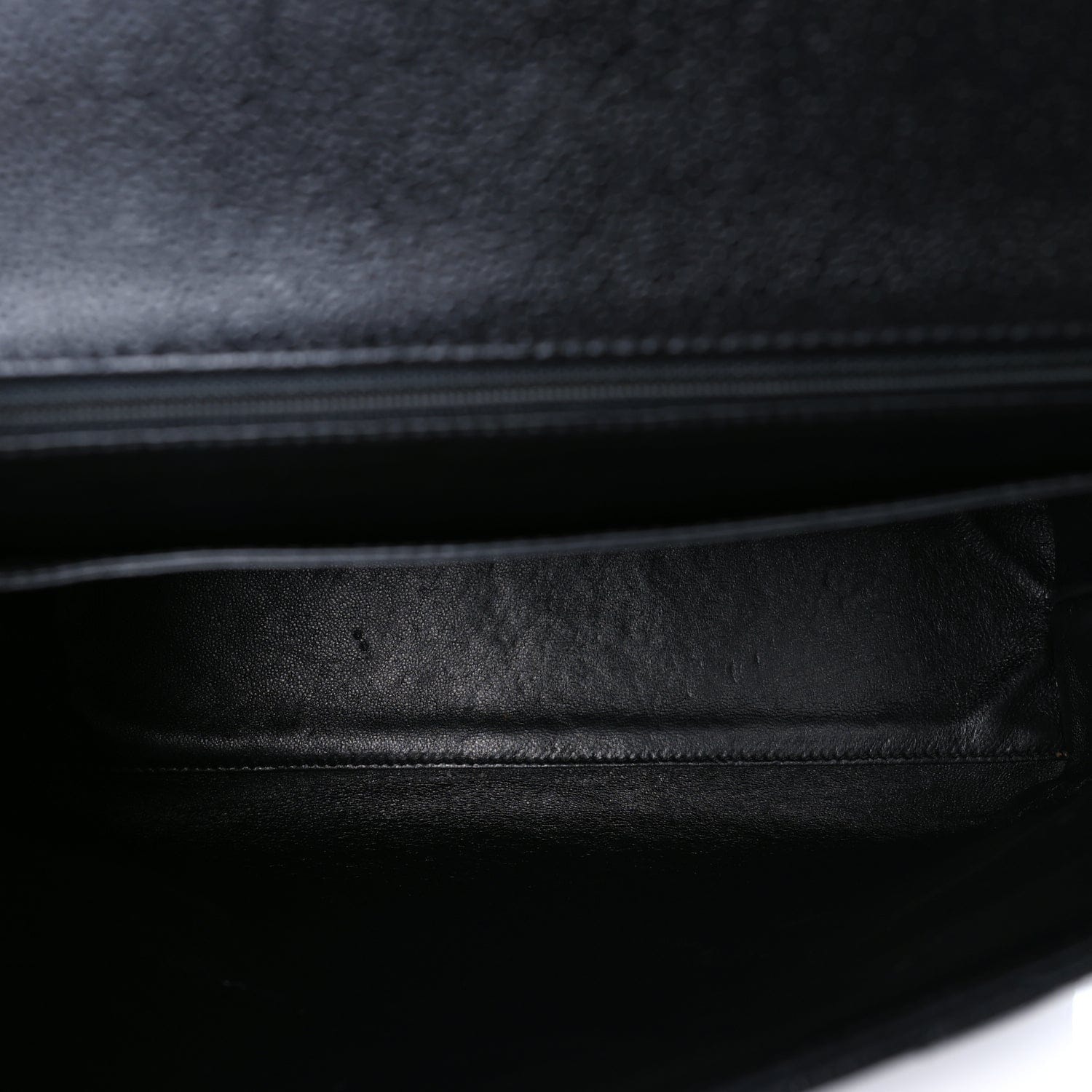 Chanel Caviar Quilted Jumbo Kelly Flap Black