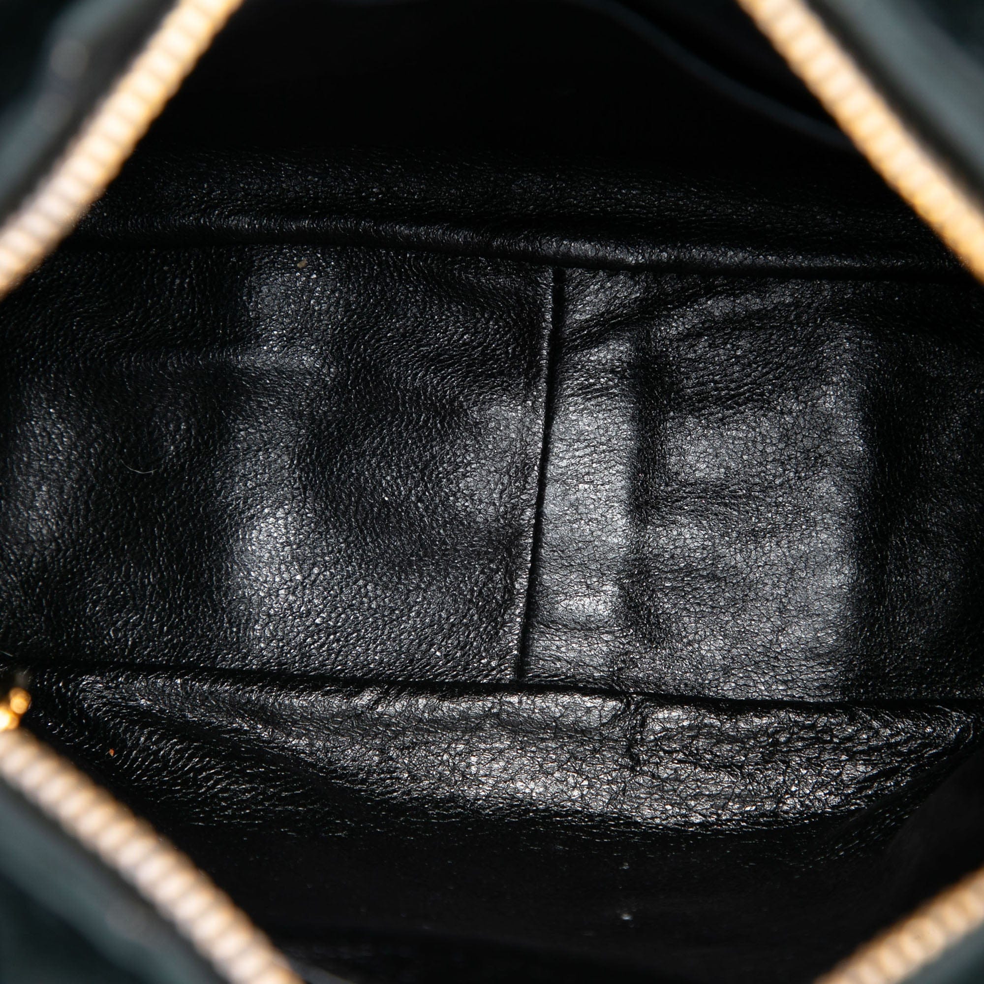 Chanel CC Quilted Velvet Handbag