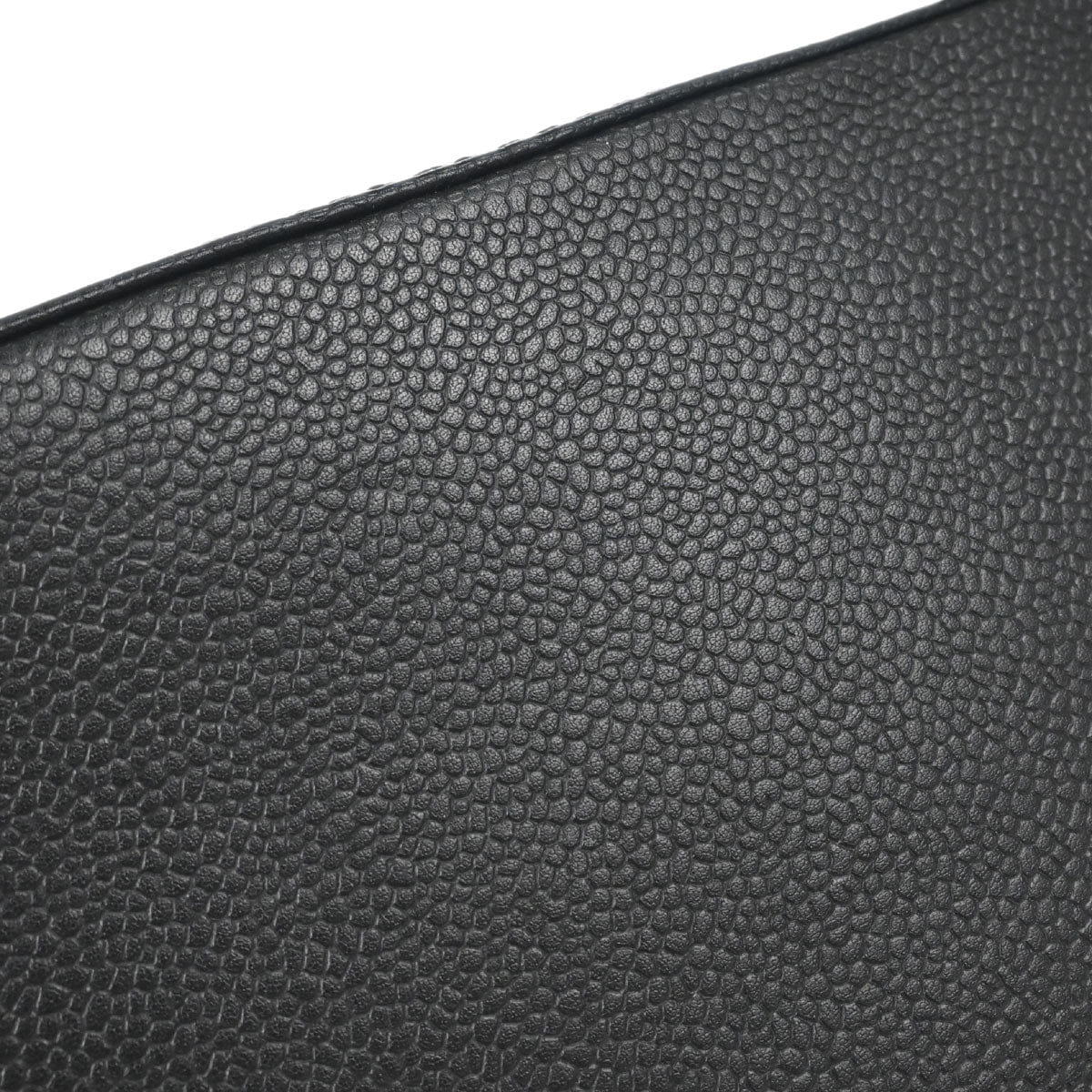 Chanel 2005 - 2006 Black Caviar Skin Mademoiselle Lock Handbag
