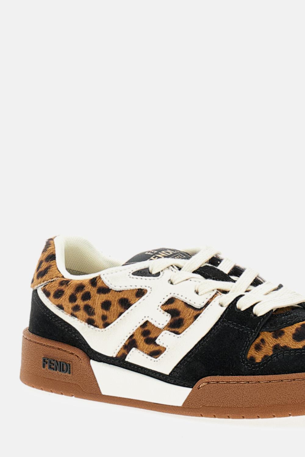Fendi SNEAKER FENDI IN CAVALLINO