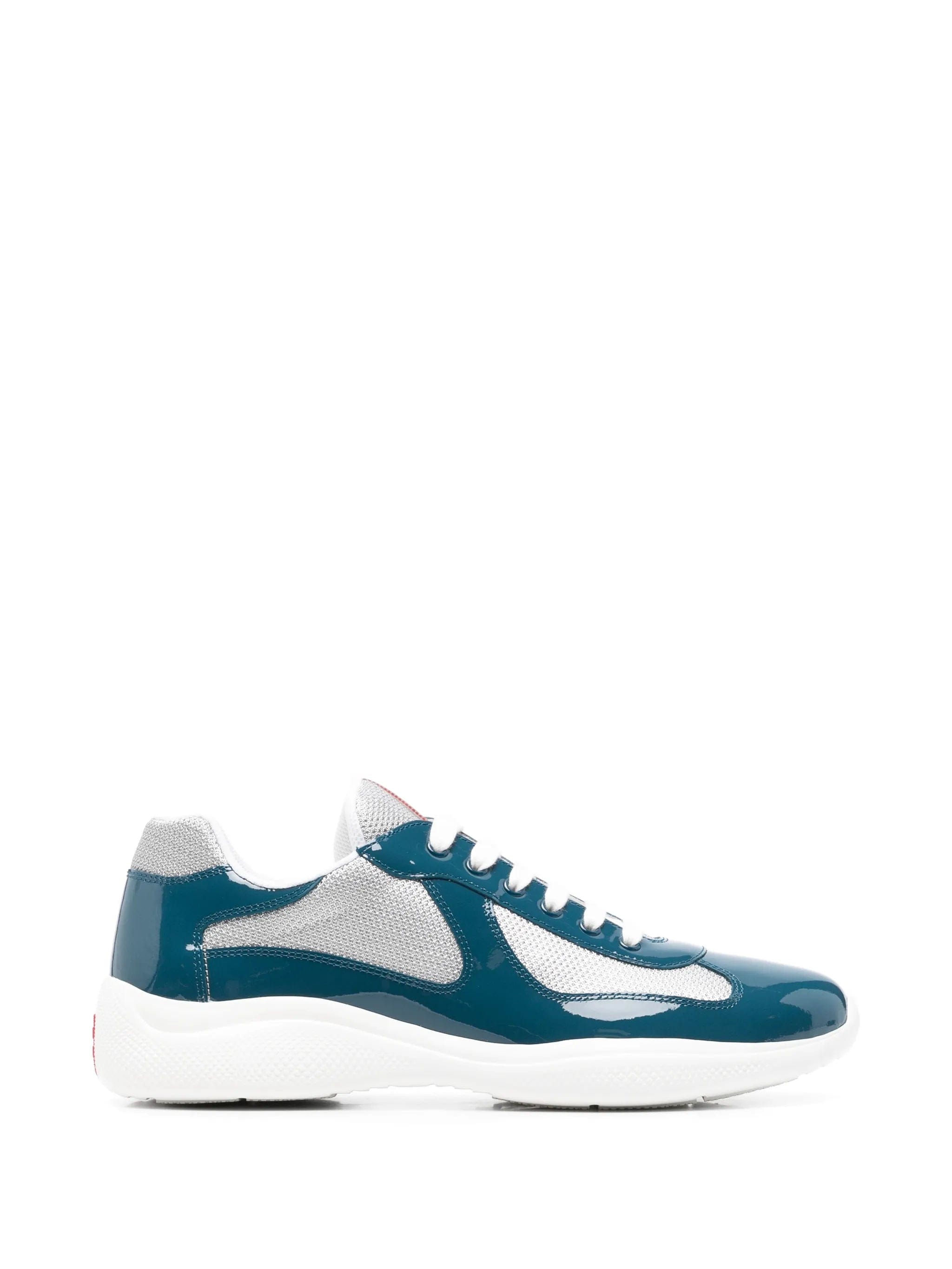 Prada America's Cup patent - leather sneakers