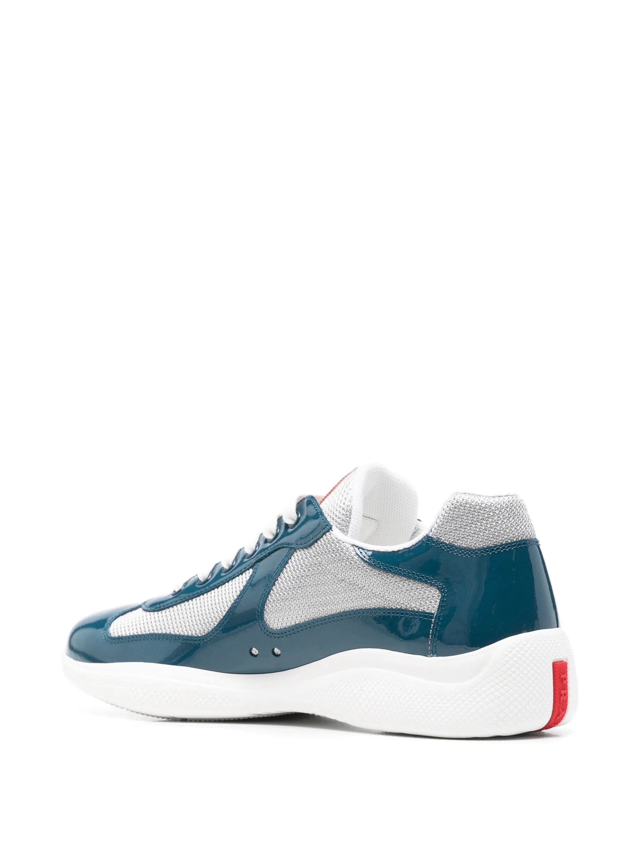 Prada America's Cup patent - leather sneakers