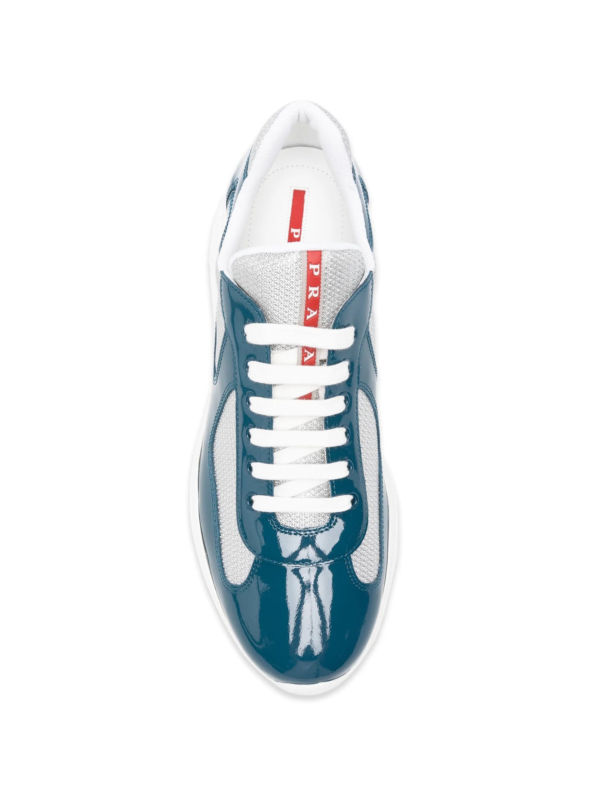 Prada America's Cup patent - leather sneakers