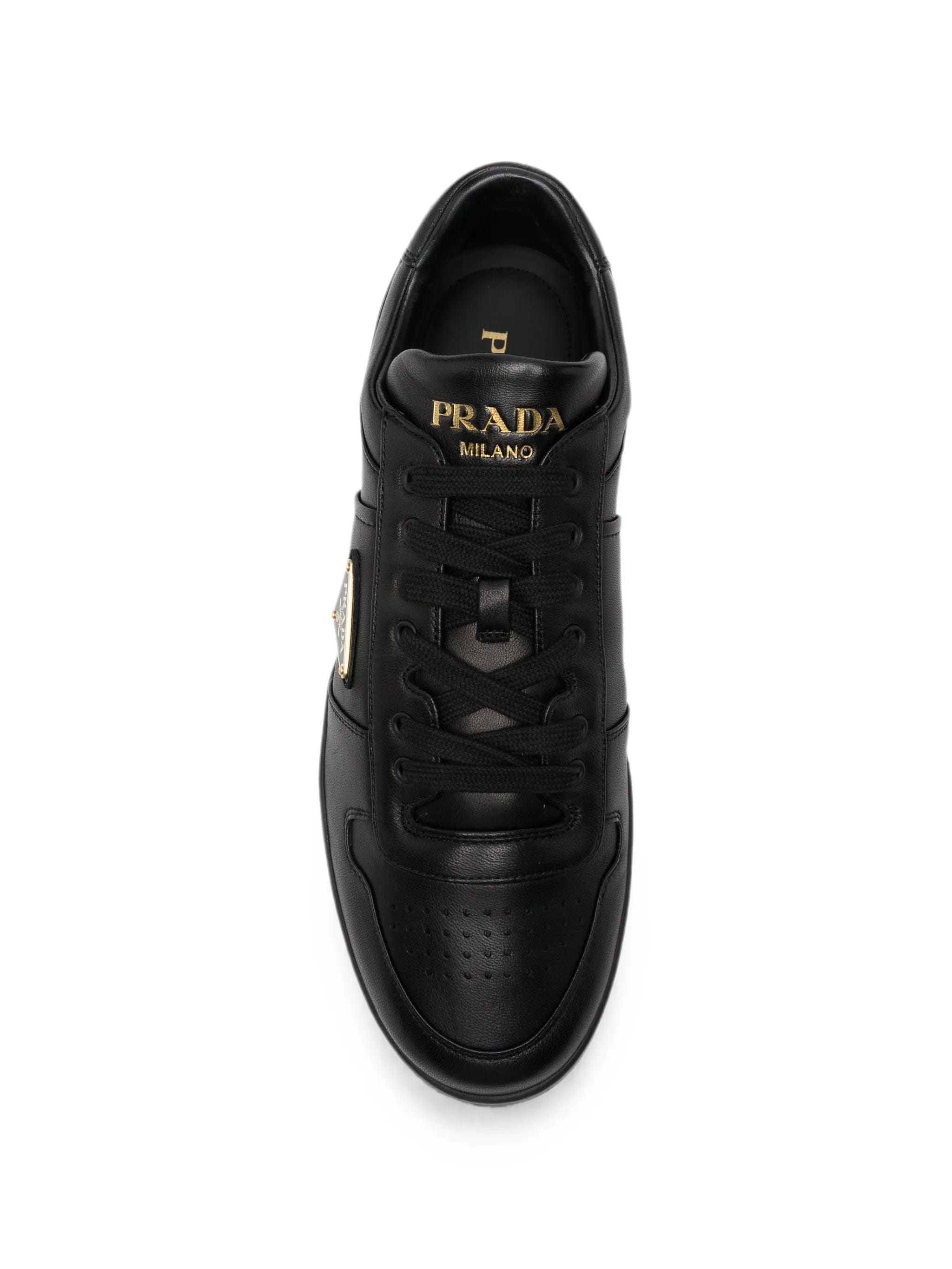Prada Downtown logo - plaque sneakers