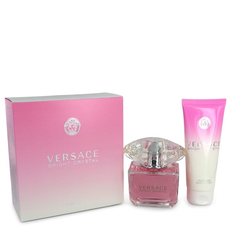 Versace Bright Crystal Perfume By Versace Gift Set