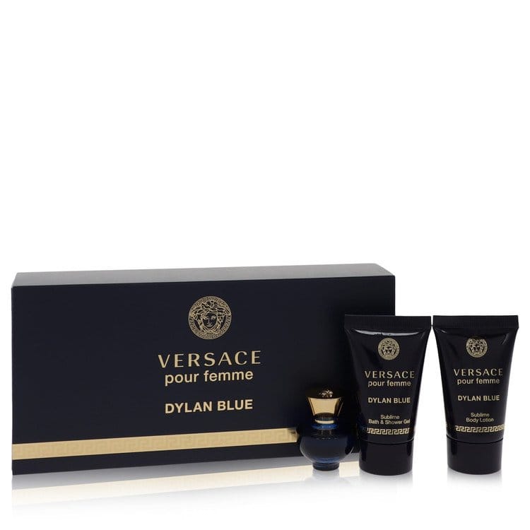 Versace Pour Femme Dylan Blue Perfume By Versace Gift Set