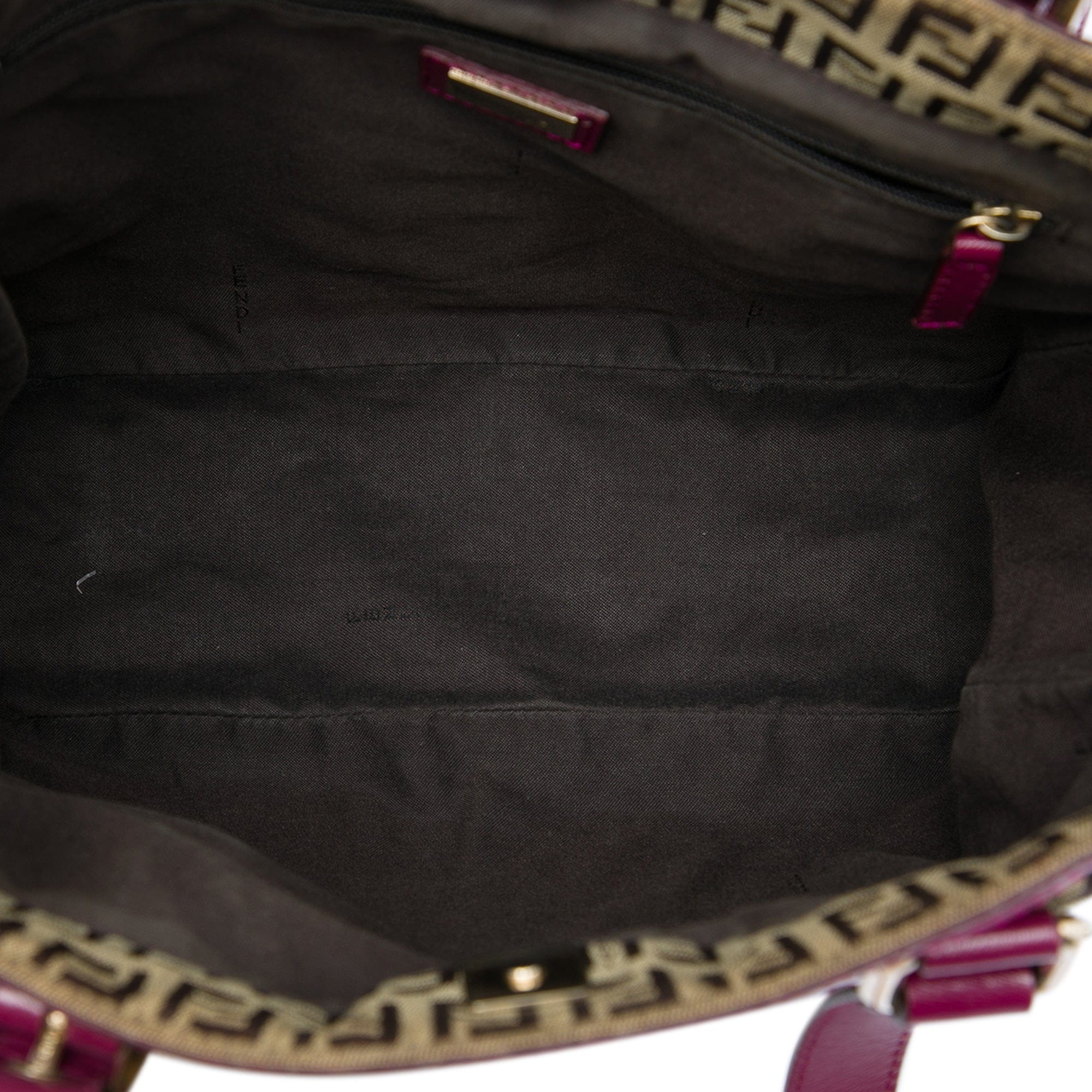 Fendi Zucchino Canvas Superstar Shopping Tote