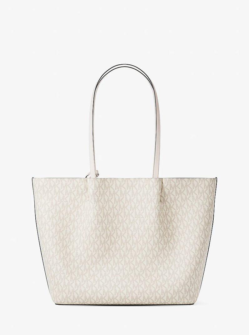 Michael Kors Carson Large Signature Logo Tote Bag Lt Crm Multi