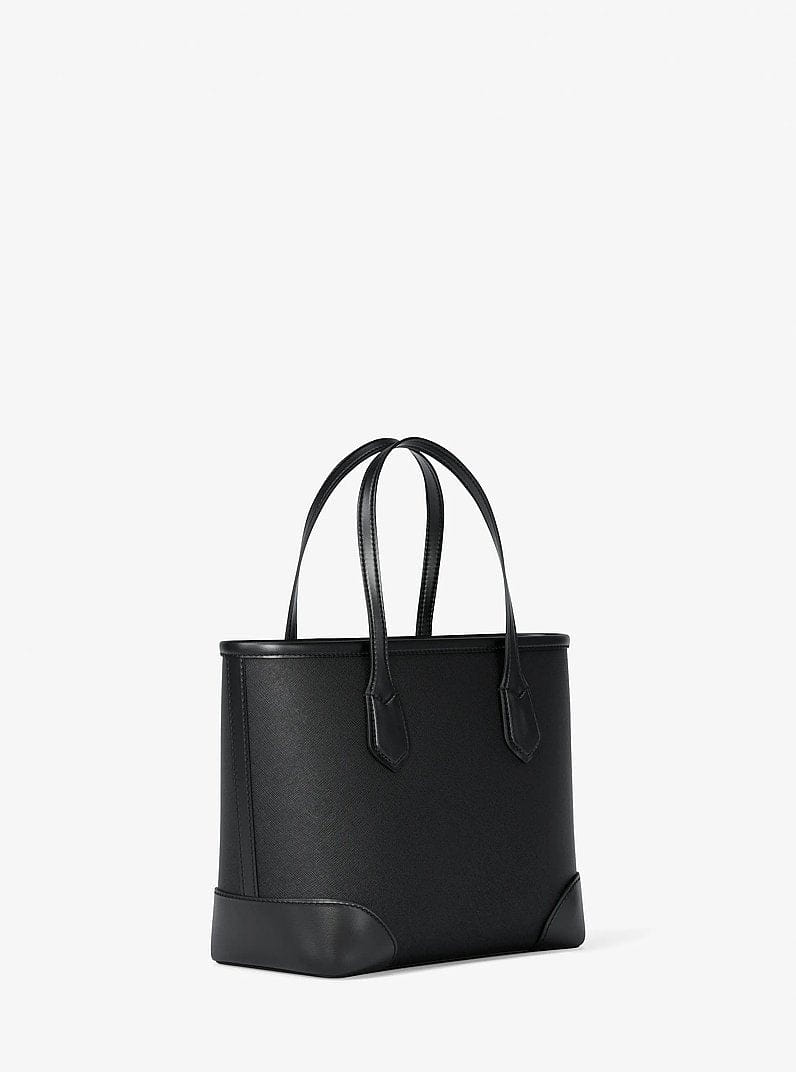 Michael Kors Eva Extra - Small Saffiano Leather Convertible Tote Bag Black