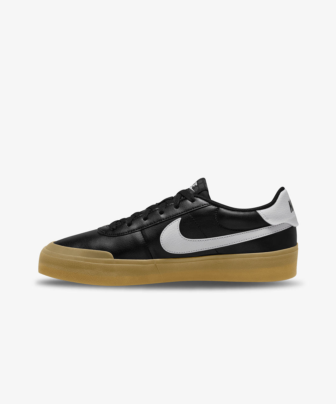 Nike | COURT SHOT { BLACK/WHITE - GUM LIGHT BROWN