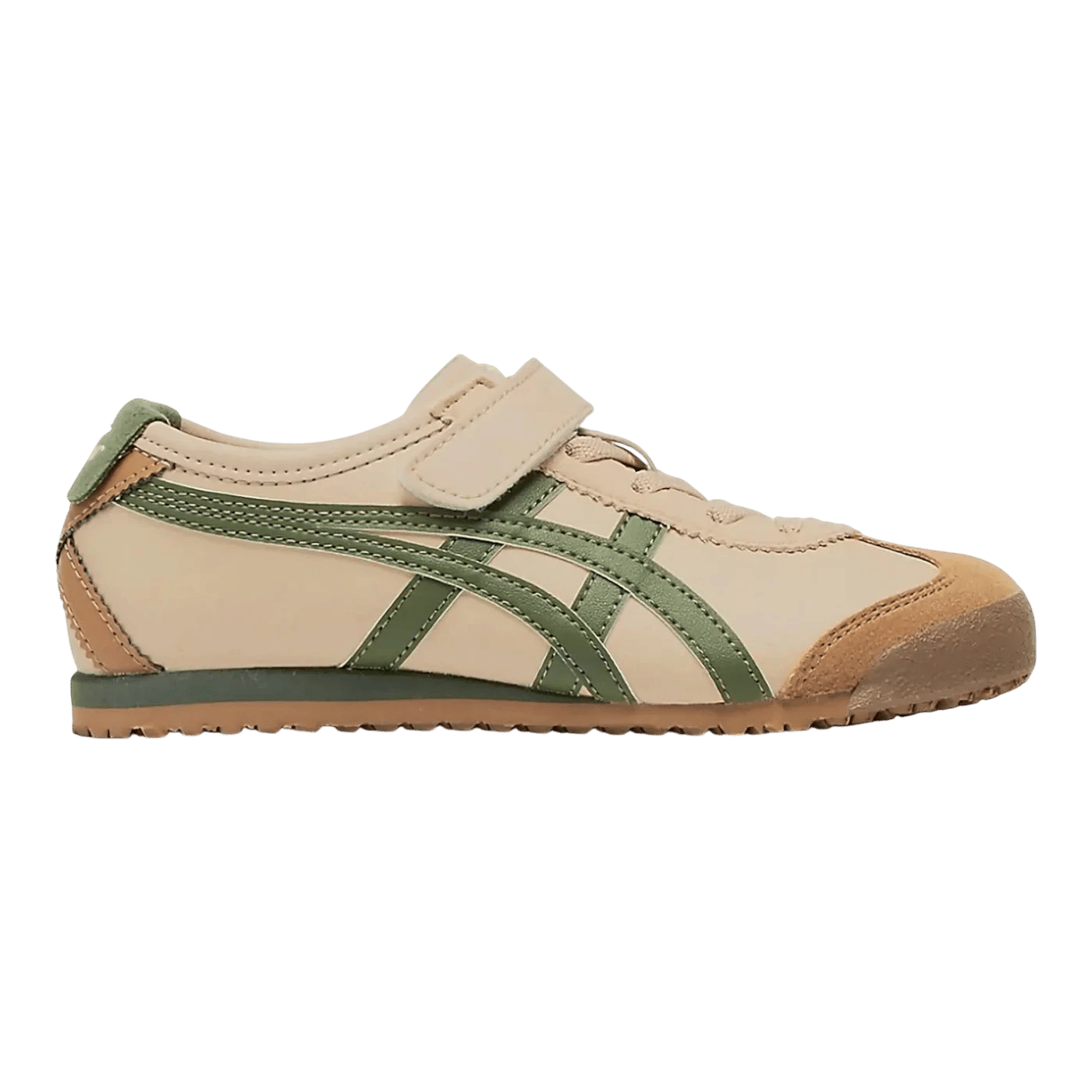 Onitsuka Tiger Mexico 66 – Beige / Green (PS – Pre - School)