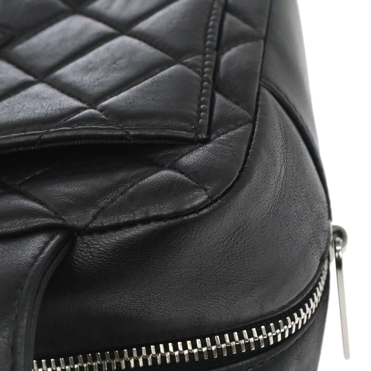 Chanel 2000 - 2002 Black Lambskin Handbag
