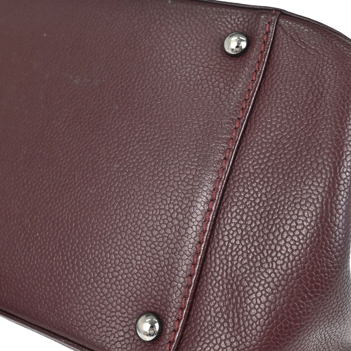 Chanel 2005 - 2006 Bordeaux Calfskin Mademoiselle Lock Handbag