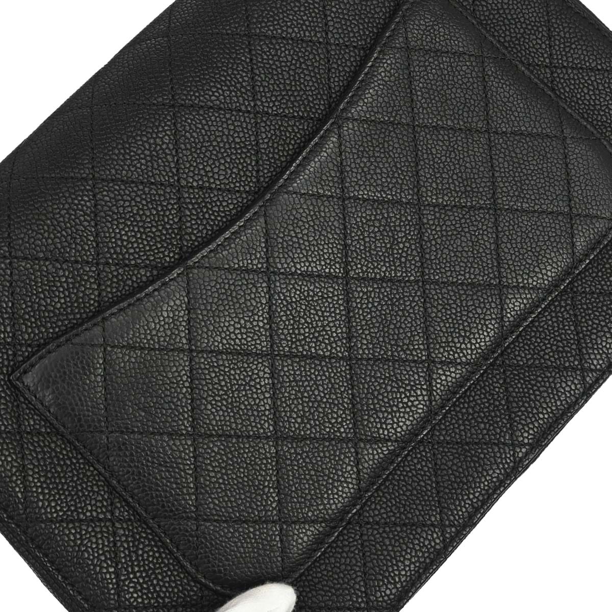 Chanel 2017 Black Caviar Skin Coco Cuba 2way Shoulder Handbag
