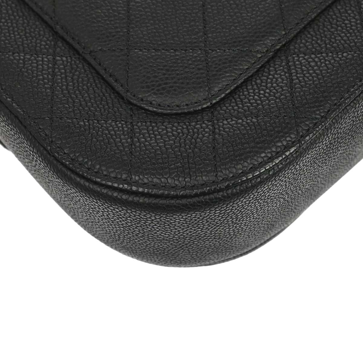 Chanel 2017 Black Caviar Skin Coco Cuba 2way Shoulder Handbag