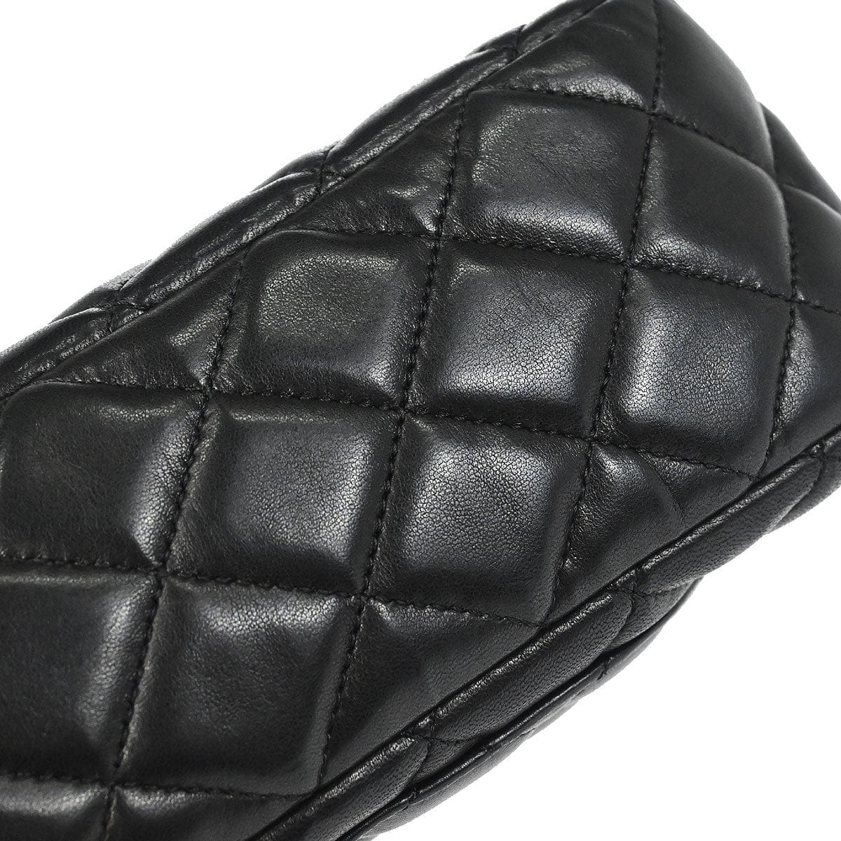 Chanel 2008 - 2009 Black Lambskin Camera Case Handbag
