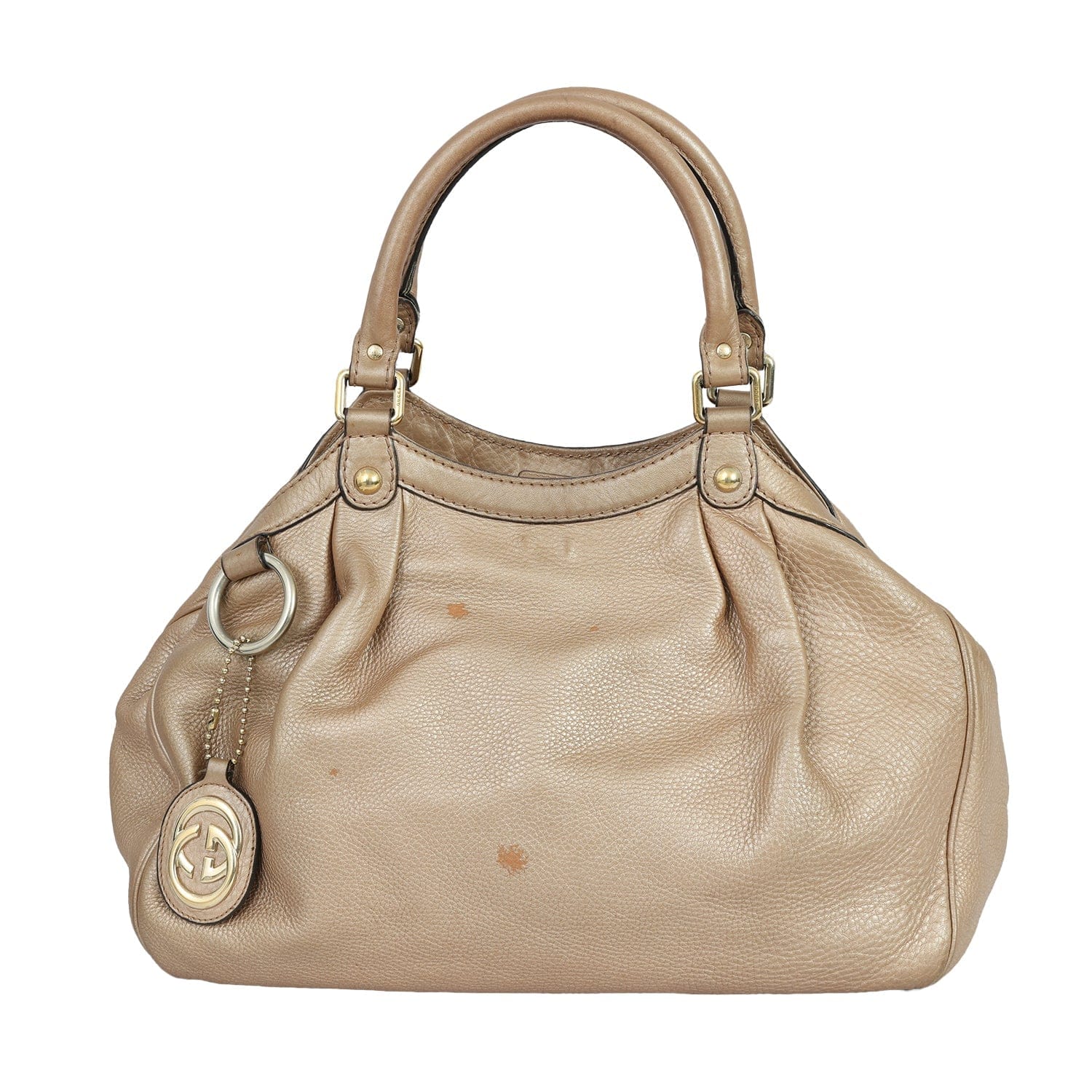 GUCCI METALLIC SUKEY SHOULDER BAG