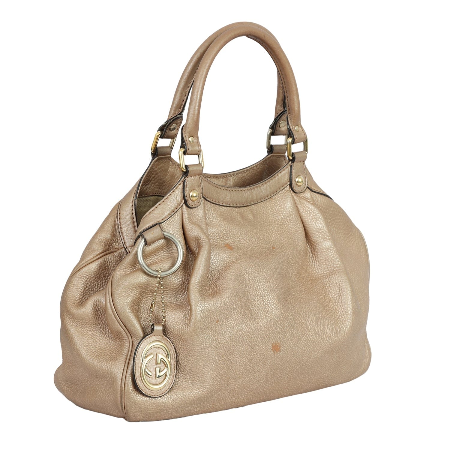 GUCCI METALLIC SUKEY SHOULDER BAG