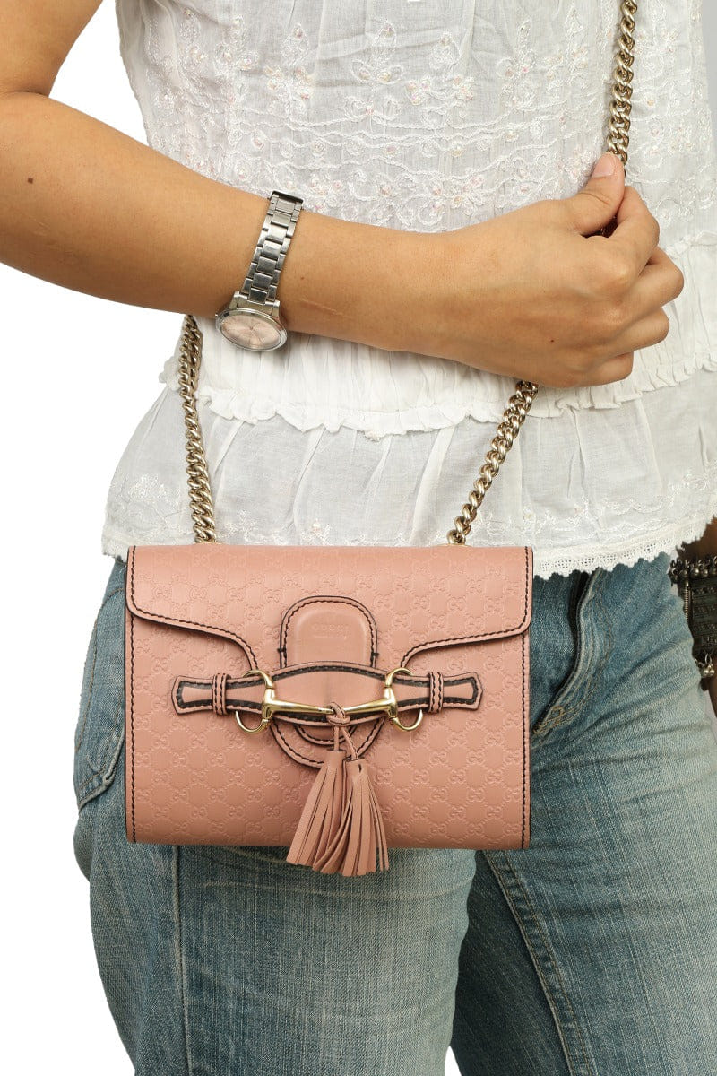 Gucci Guccissima Mini Emily Shoulder Bag