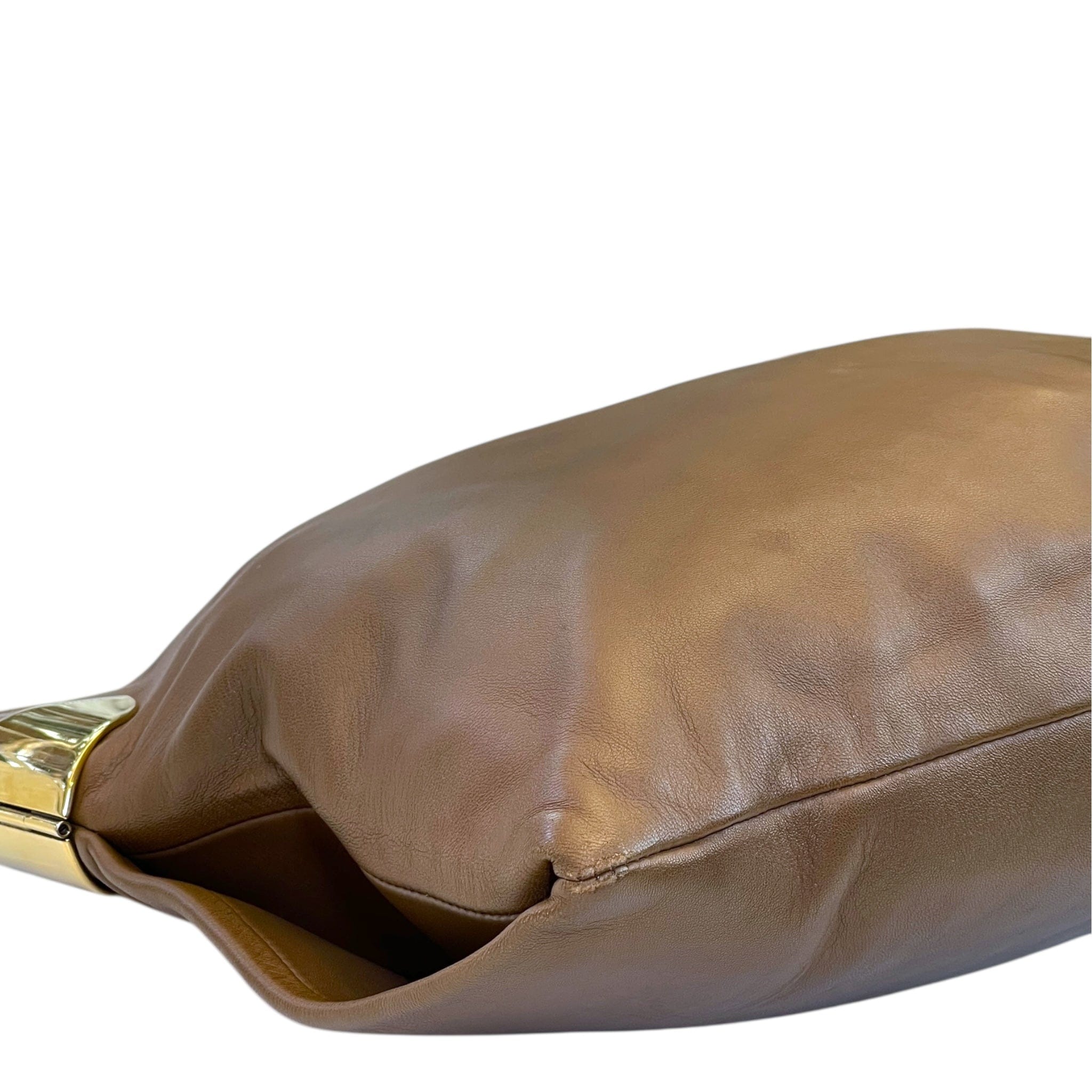 Gucci 1970 Shoulder Bag Large Brown Leather