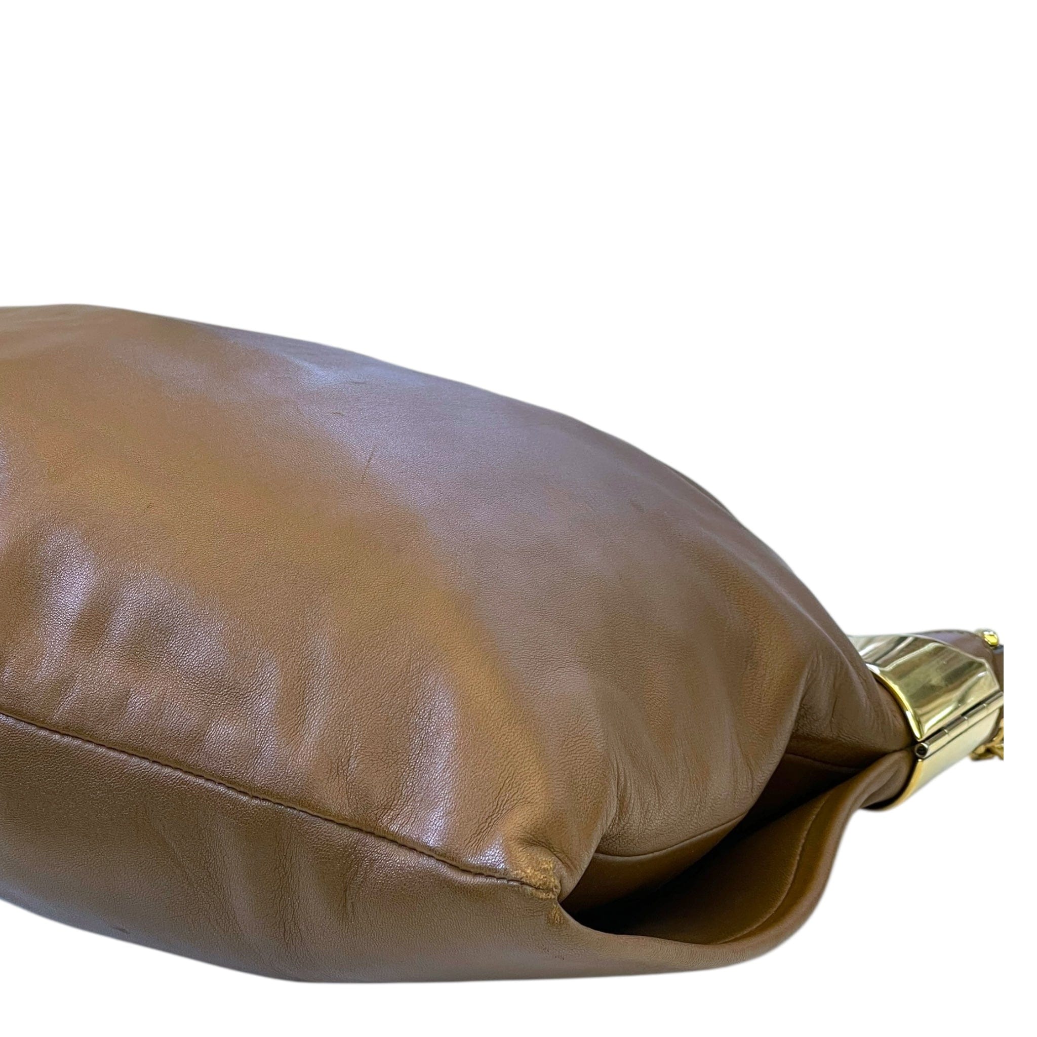 Gucci 1970 Shoulder Bag Large Brown Leather