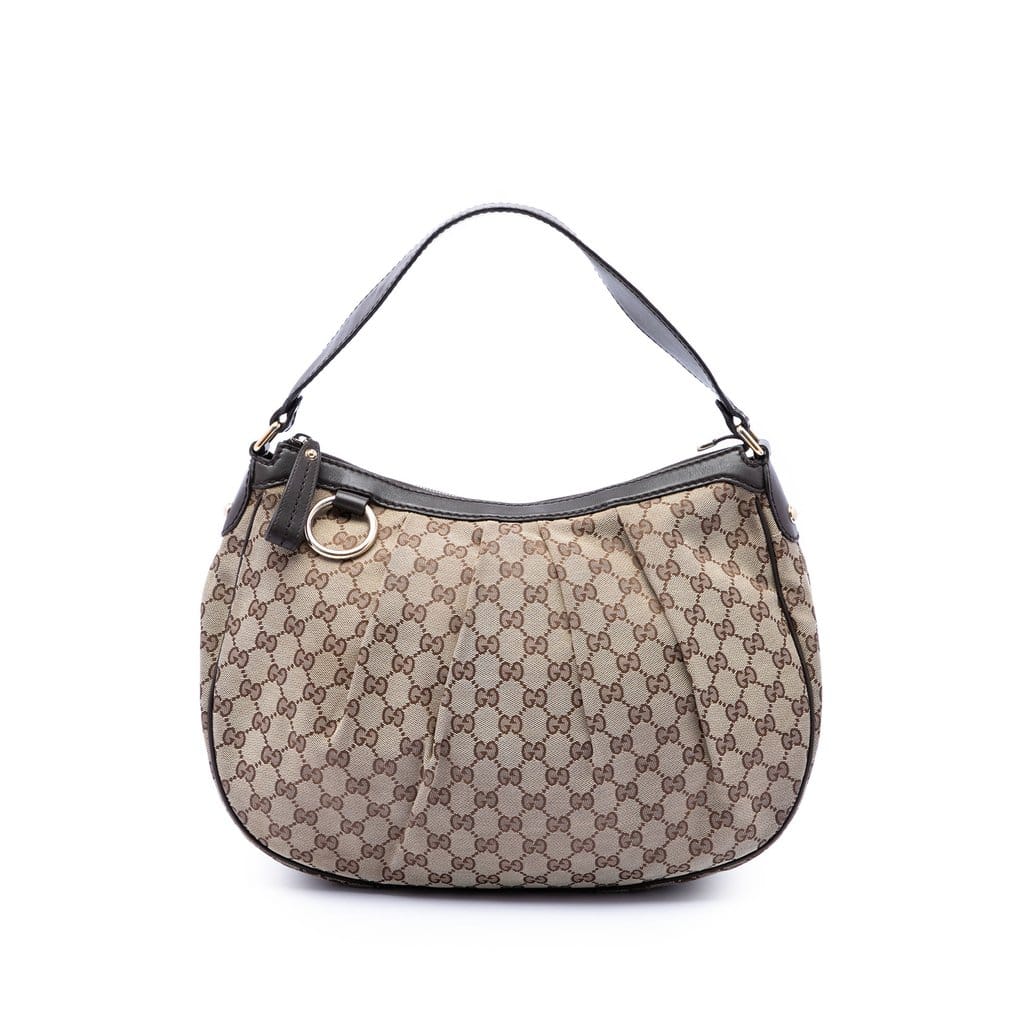 Gucci GG Canvas Sukey Shoulder Bag