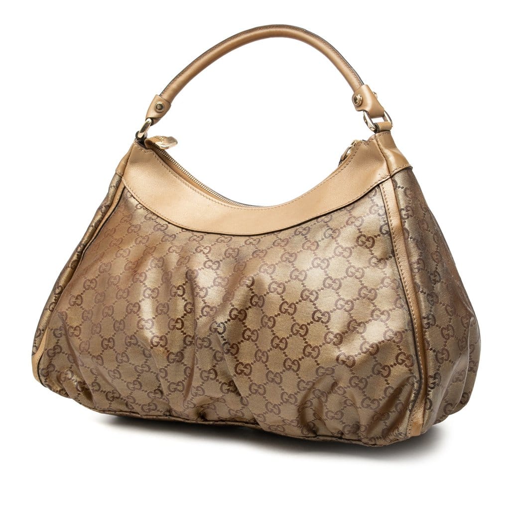 Gucci GG Crystal Abbey D Ring Shoulder Bag