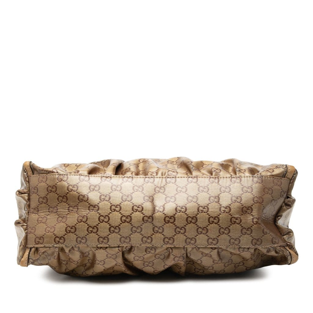 Gucci GG Crystal Abbey D Ring Shoulder Bag