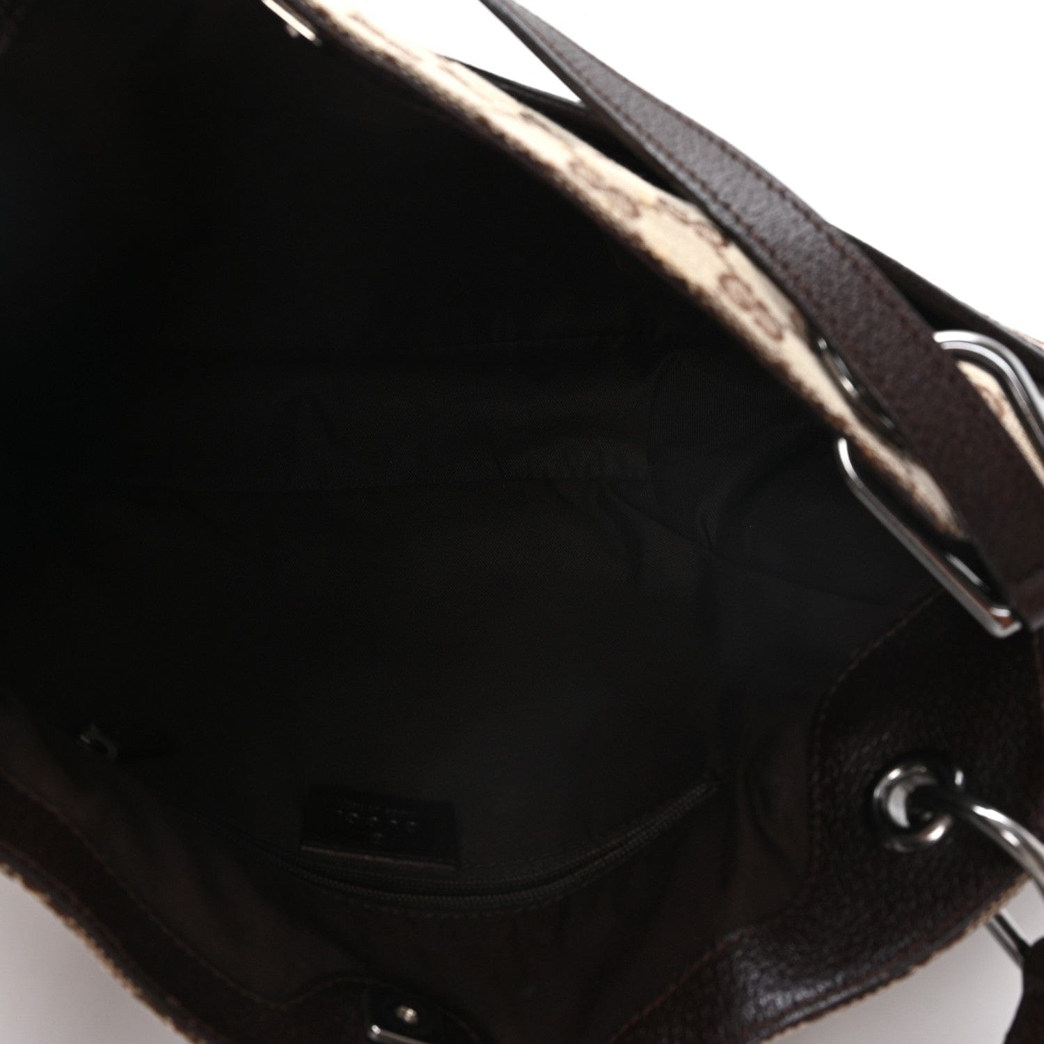 Gucci Monogram Medium Eclipse Shoulder Bag Dark Brown