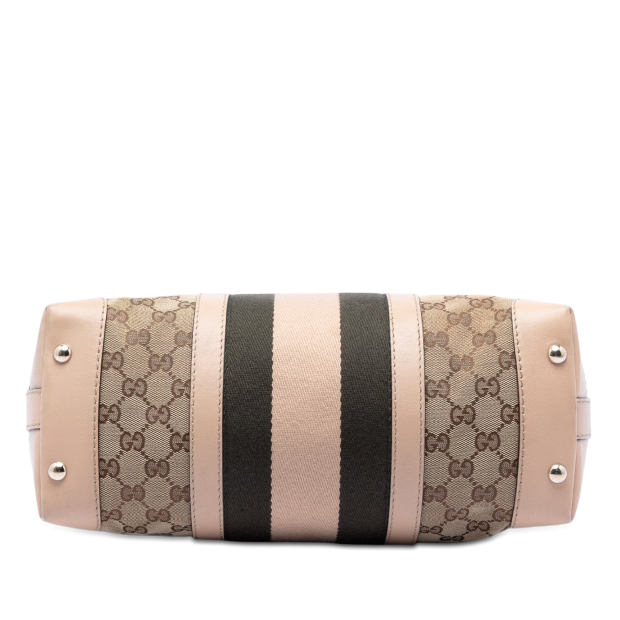 Gucci Medium GG Canvas Web Shoulder Bag