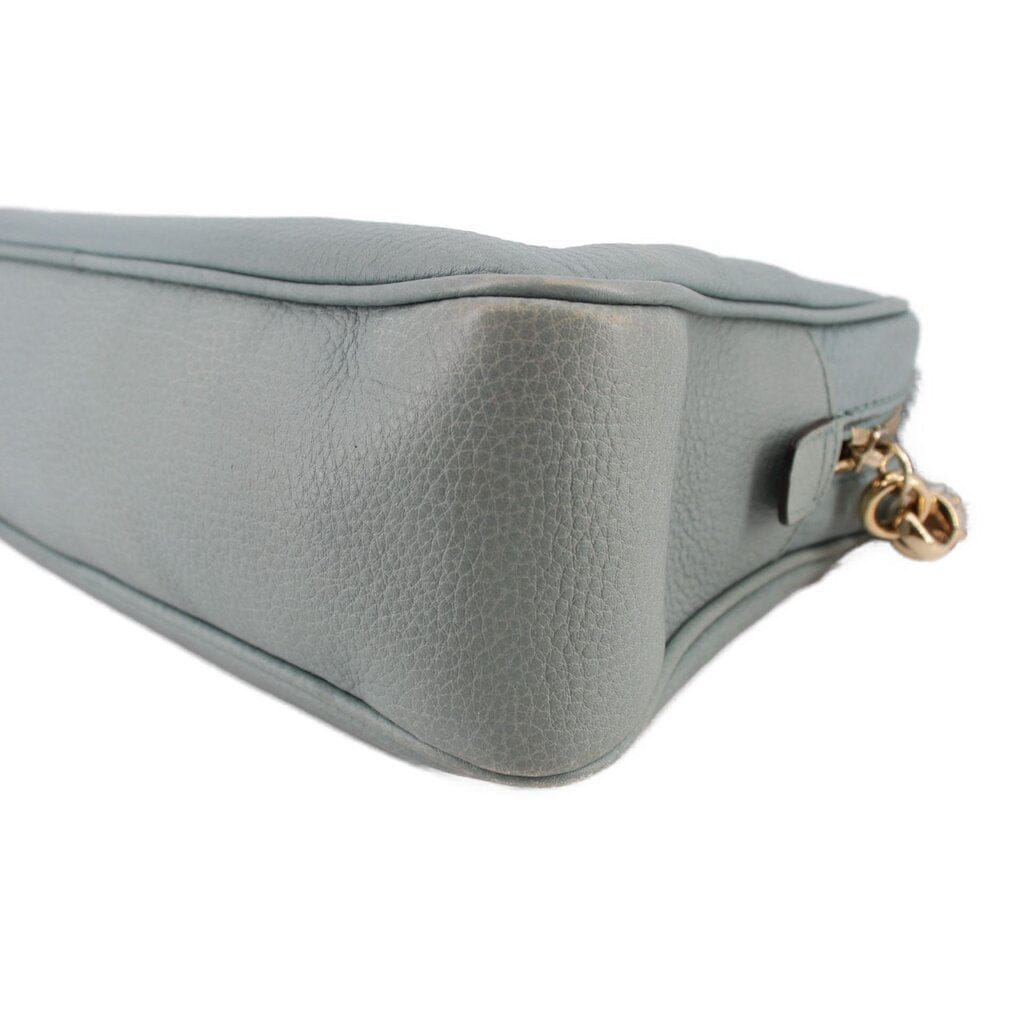 Gucci SOHO CHAIN SHOULDER BAGS TEAL
