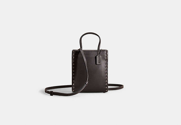 Coach Restored Mini Cashin Tote With Crystal Rivets