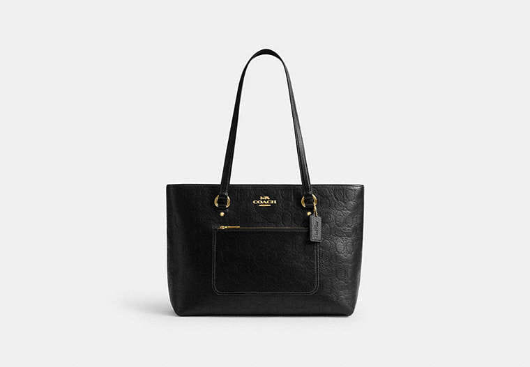 Coach Station Tote Bag In Signature Leather