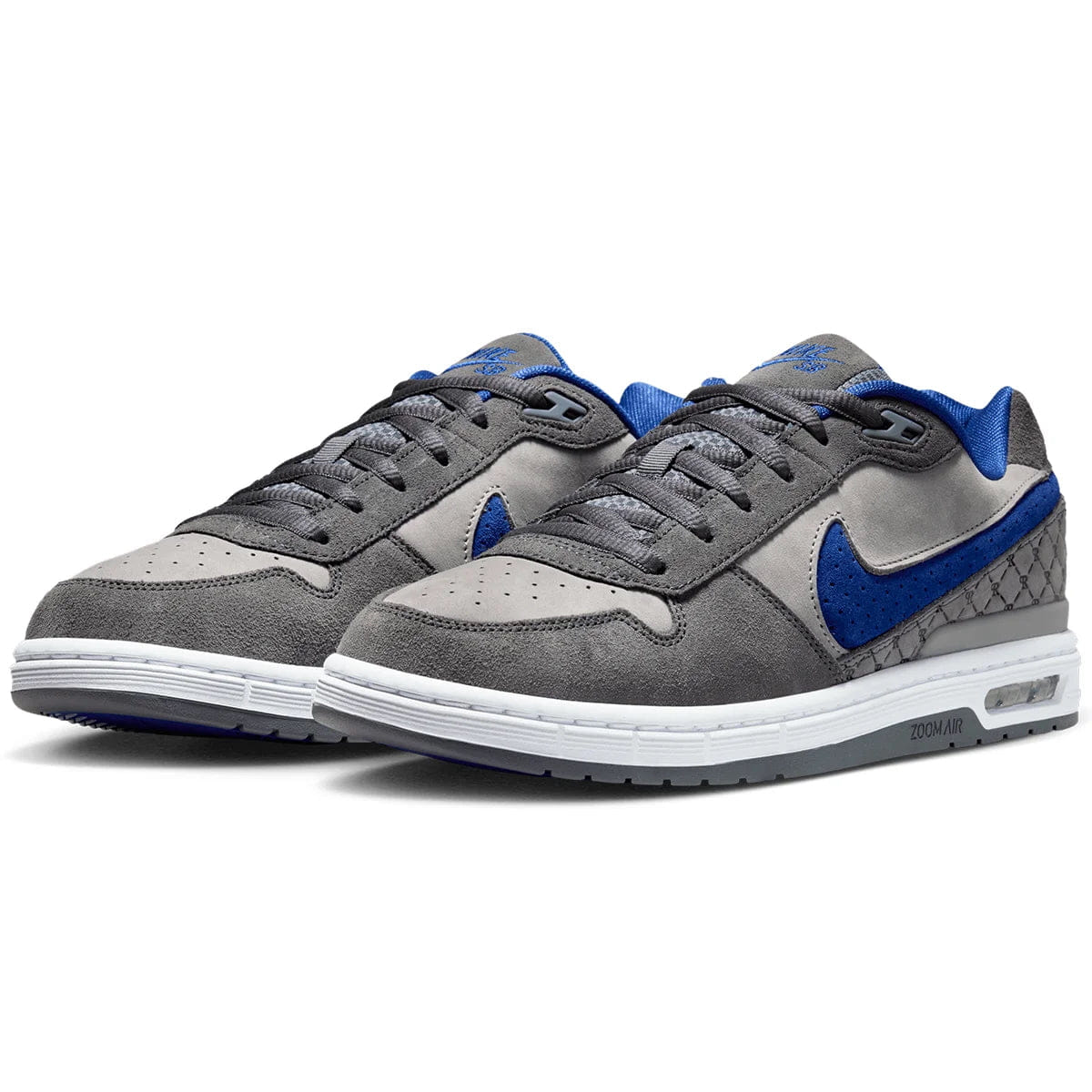 Nike SB Paul Rodriguez Zoom Air Low Flint Grey/Deep Royal Blue