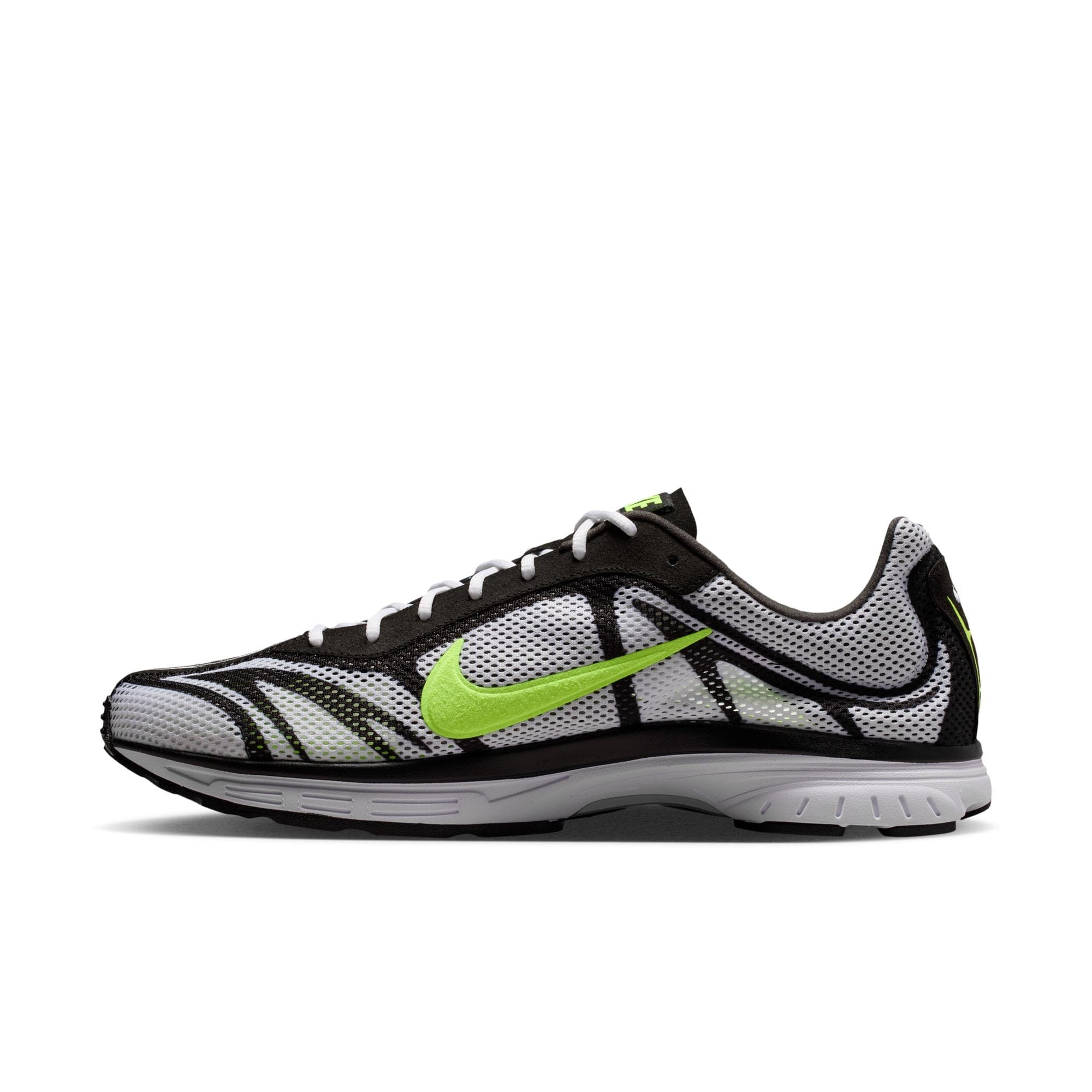 Nike Zoom Streak 3 Men's Shoes Color: WHITE/VOLT - FLAT PEWTER - BLACK Style: IQ8012 - 100