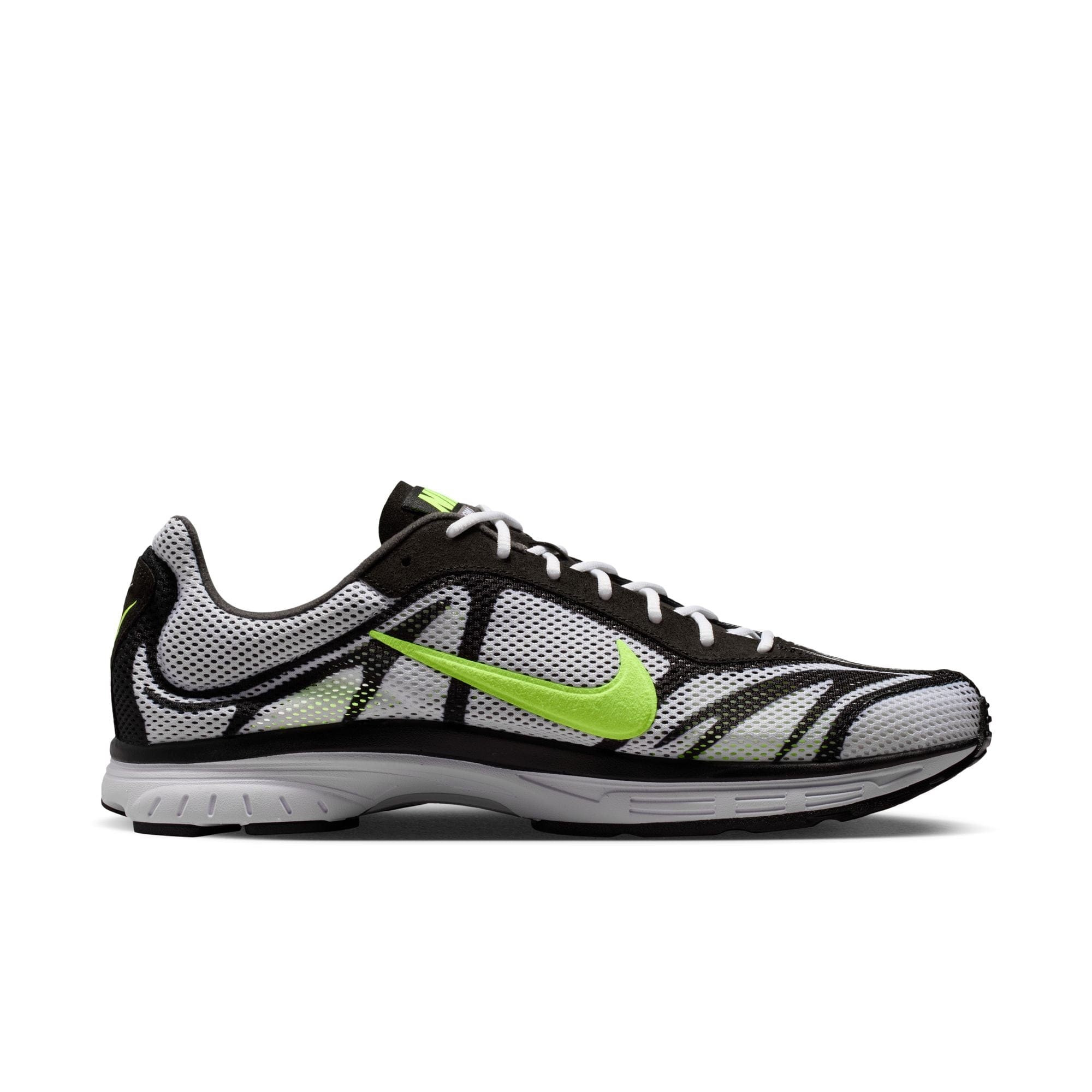 Nike Zoom Streak 3 Men's Shoes Color: WHITE/VOLT - FLAT PEWTER - BLACK Style: IQ8012 - 100