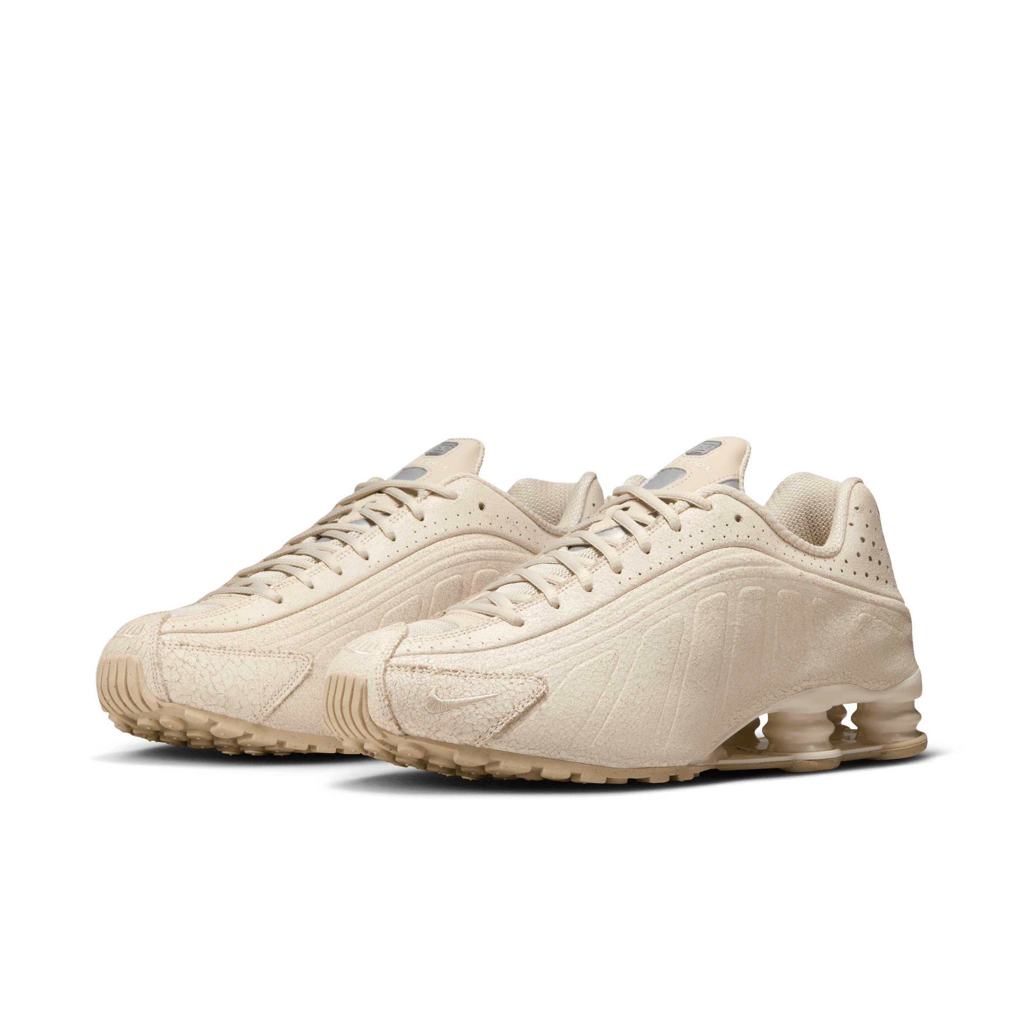 Nike SHOX R4 QS - NATURAL / METALLIC SILVER