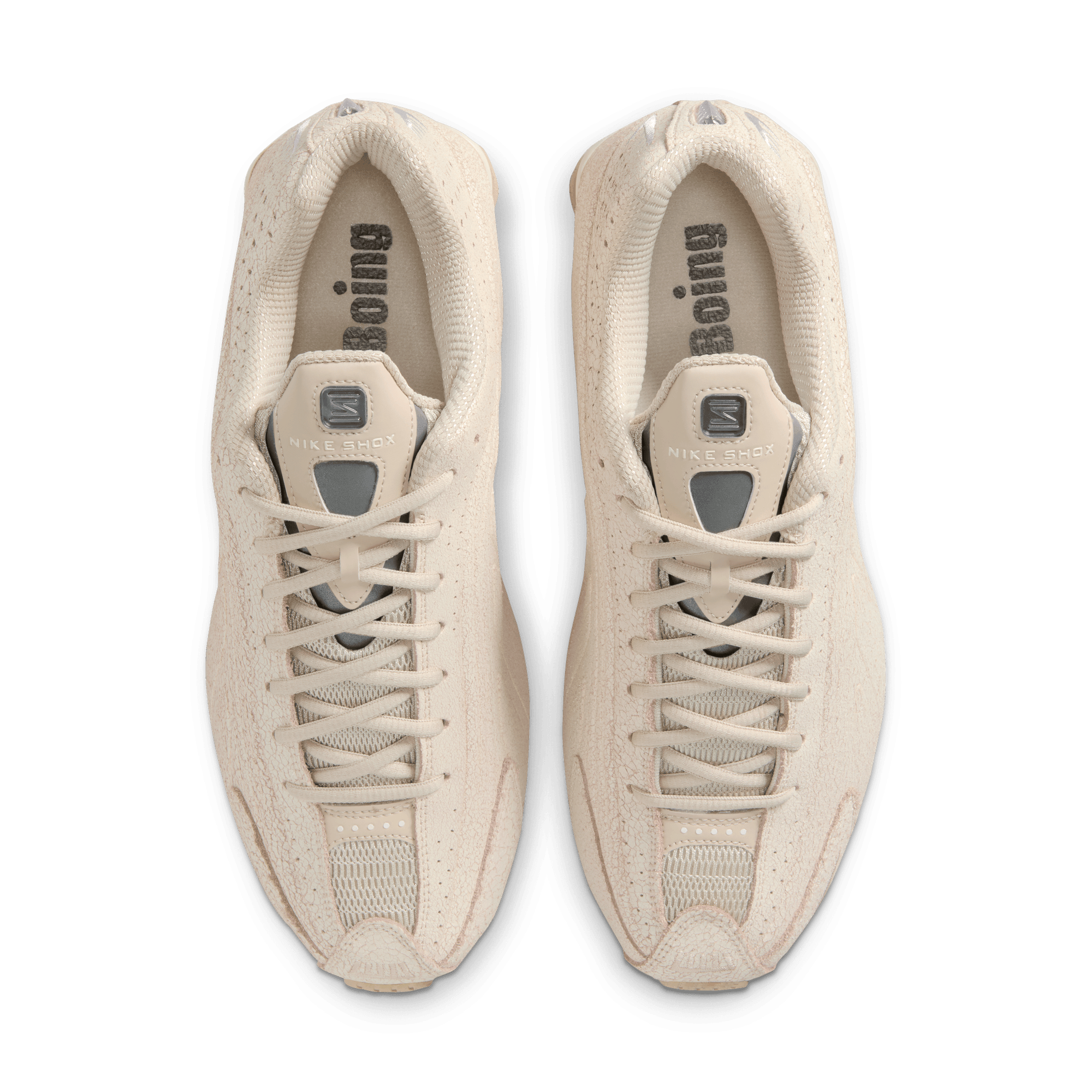 Nike SHOX R4 QS - NATURAL / METALLIC SILVER