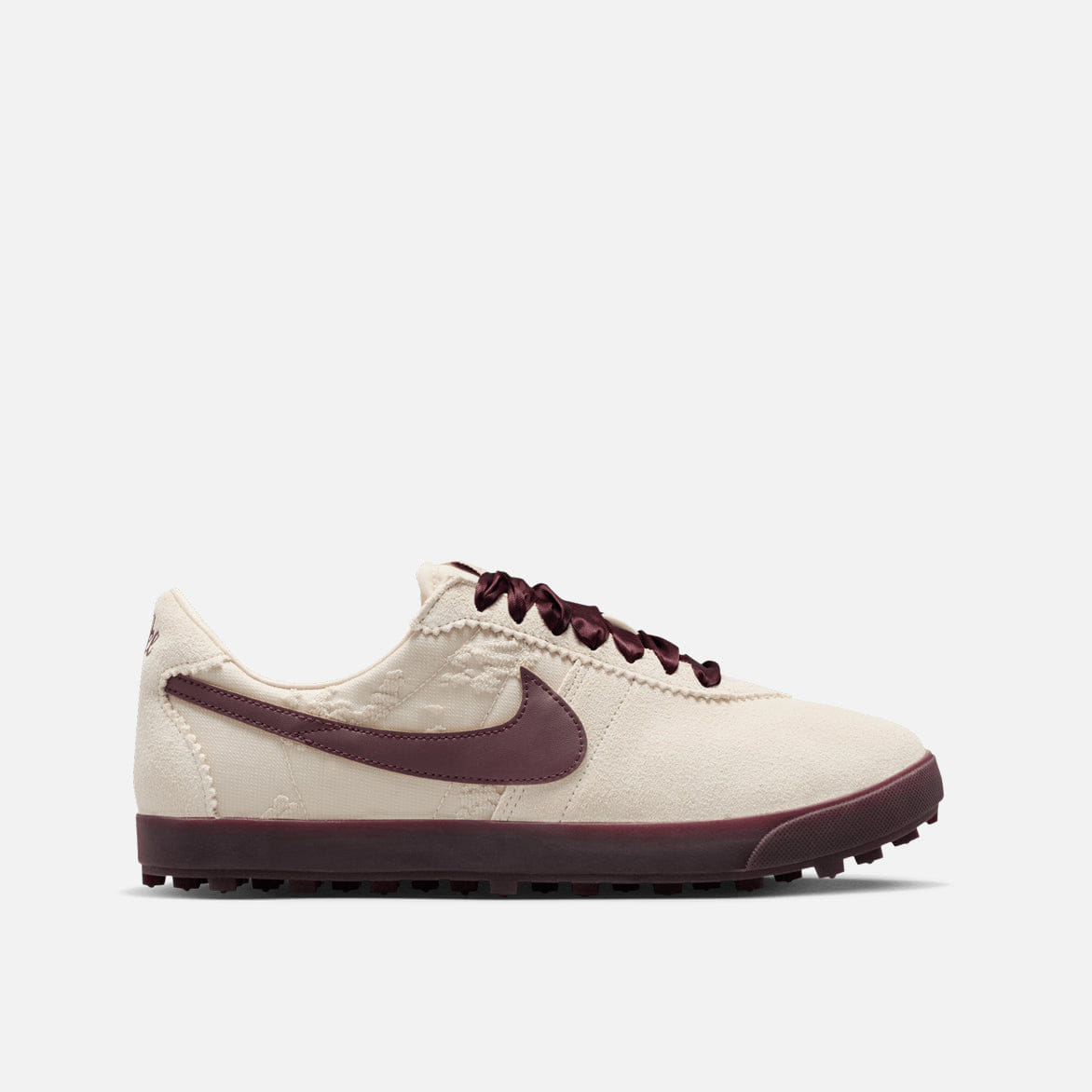 Nike WMNS ASTROGRABBER LTHR SE - CREAM / BURGUNDY CRUSH