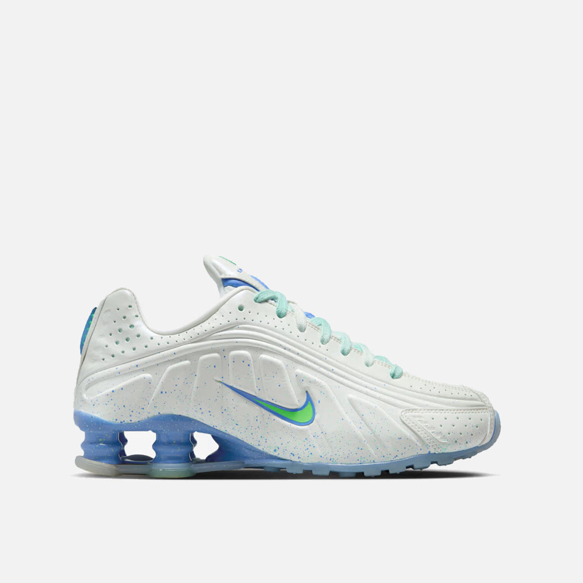 Nike WMNS SHOX R4 - SUMMIT WHITE / ROYAL PULSE