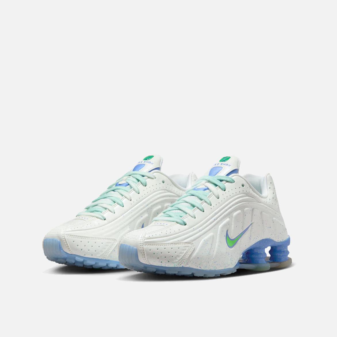 Nike WMNS SHOX R4 - SUMMIT WHITE / ROYAL PULSE
