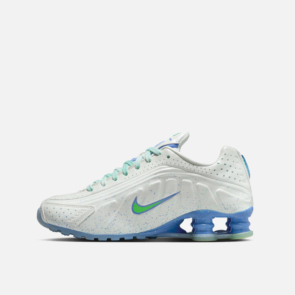 Nike WMNS SHOX R4 - SUMMIT WHITE / ROYAL PULSE