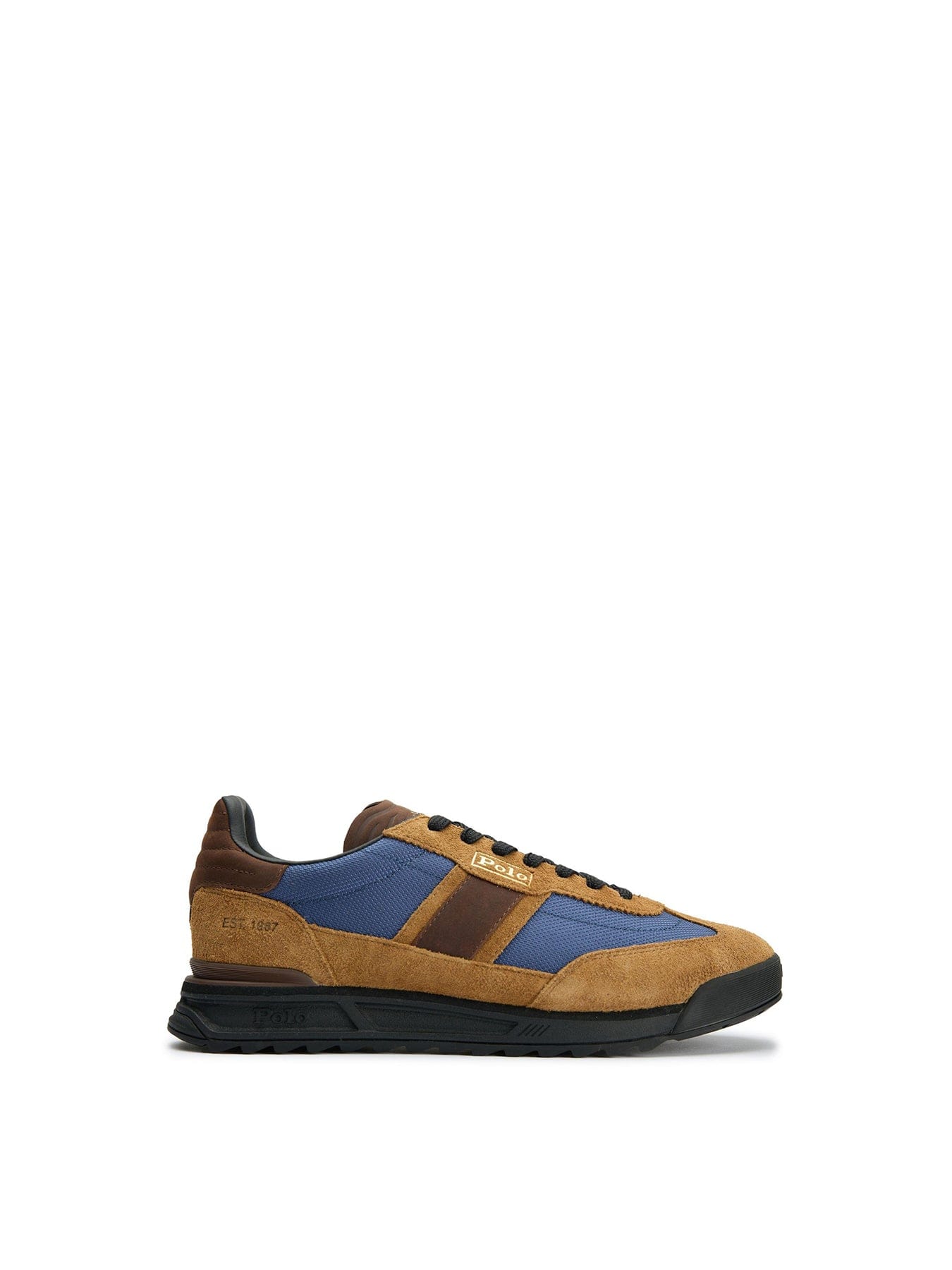 Polo Ralph Lauren Varick Nylon Trainers Tan